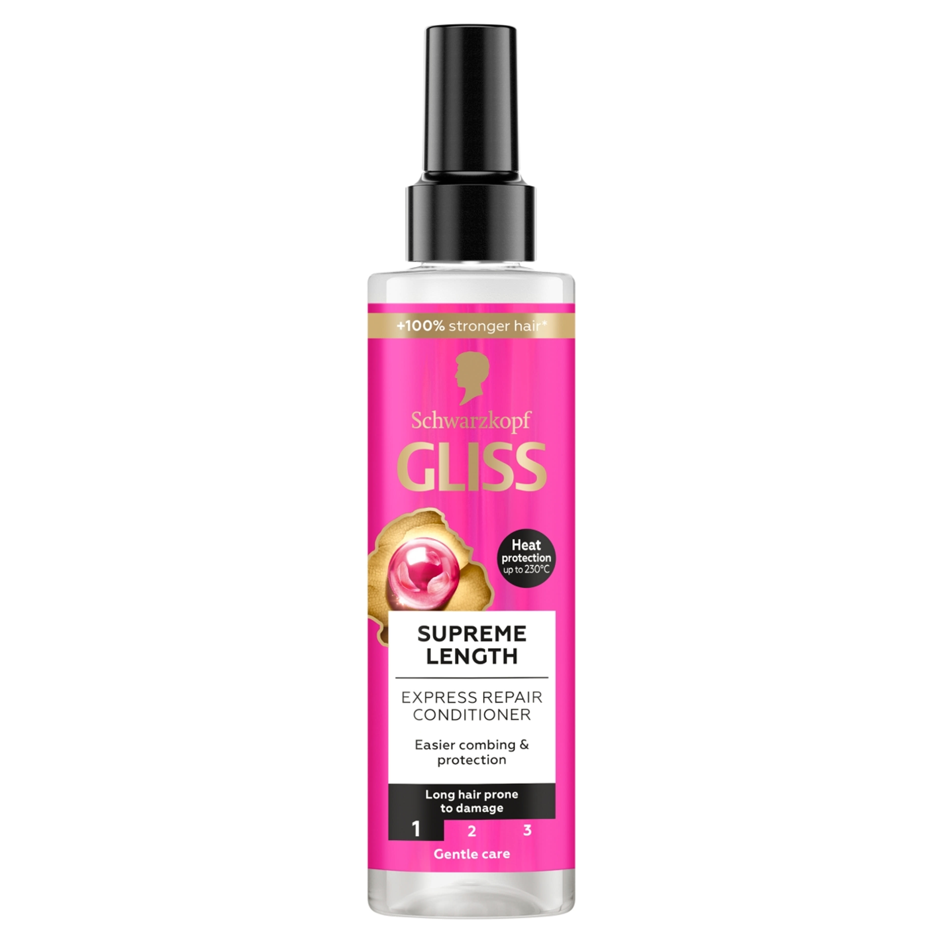 Gliss Express Repair - Supreme Length hajregeneráló balzsam hosszú hajra - 200 ml