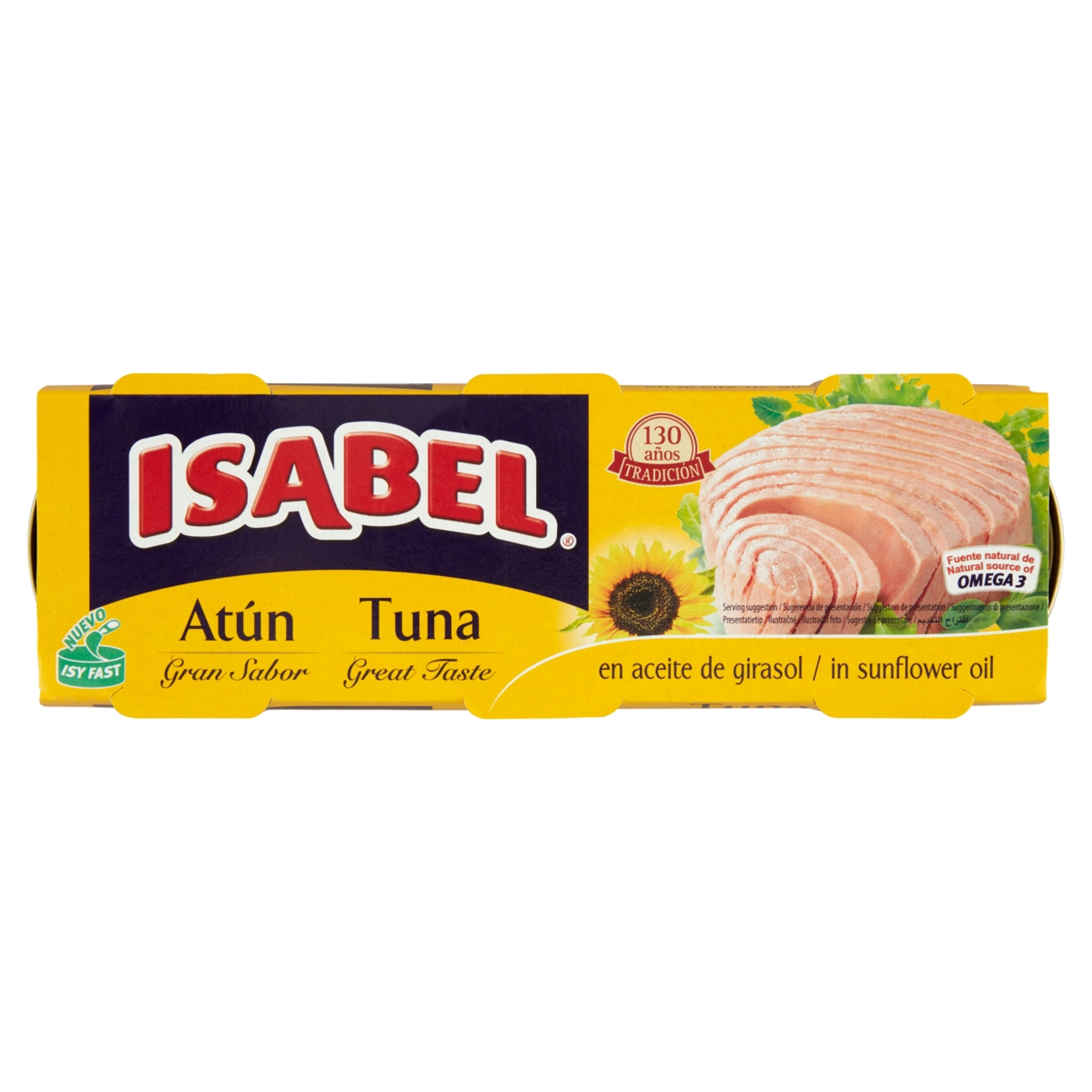 Isabel tonhal napraforgó-étolajban - 240 g