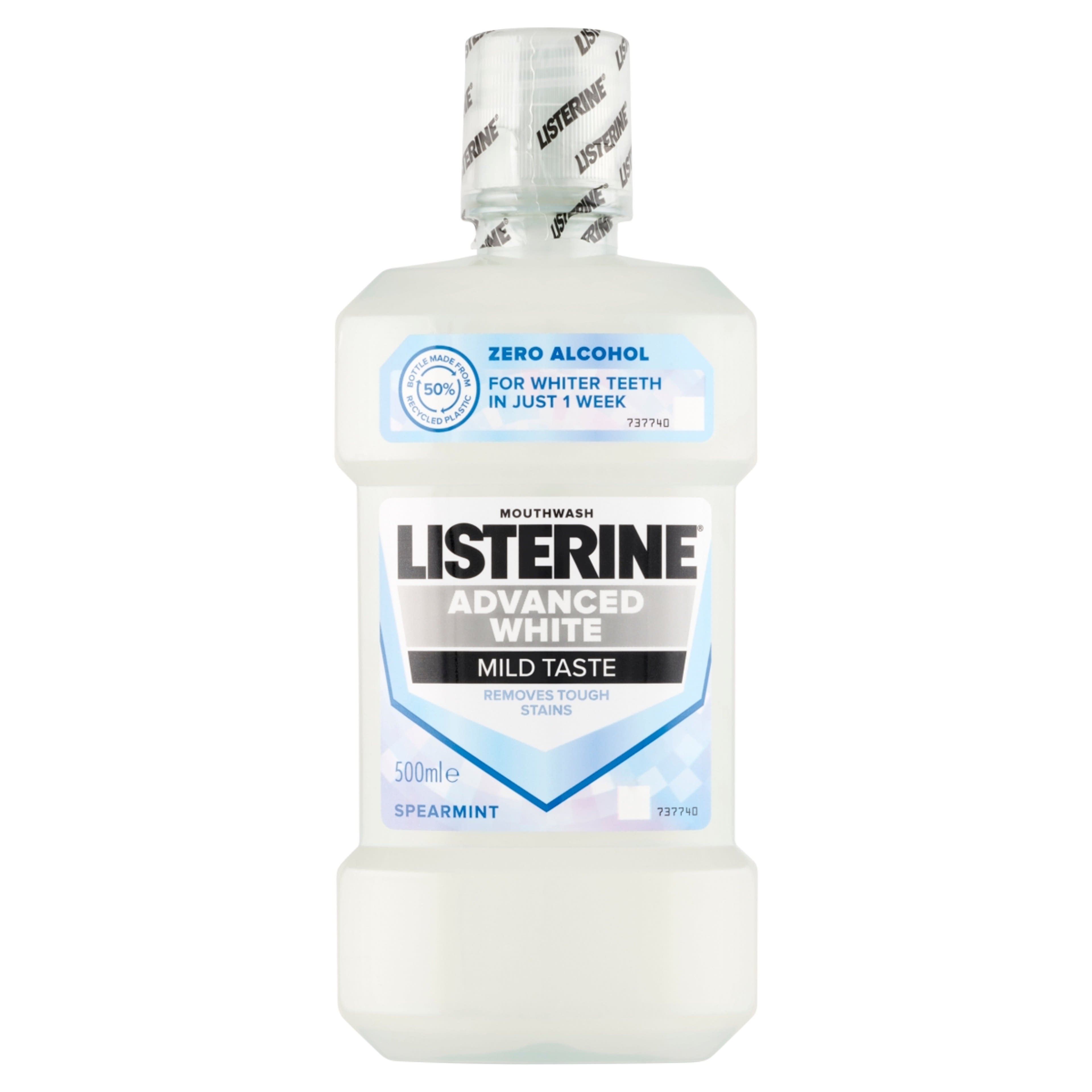 Listerine Advanced White Mild Taste szájvíz - 500 ml