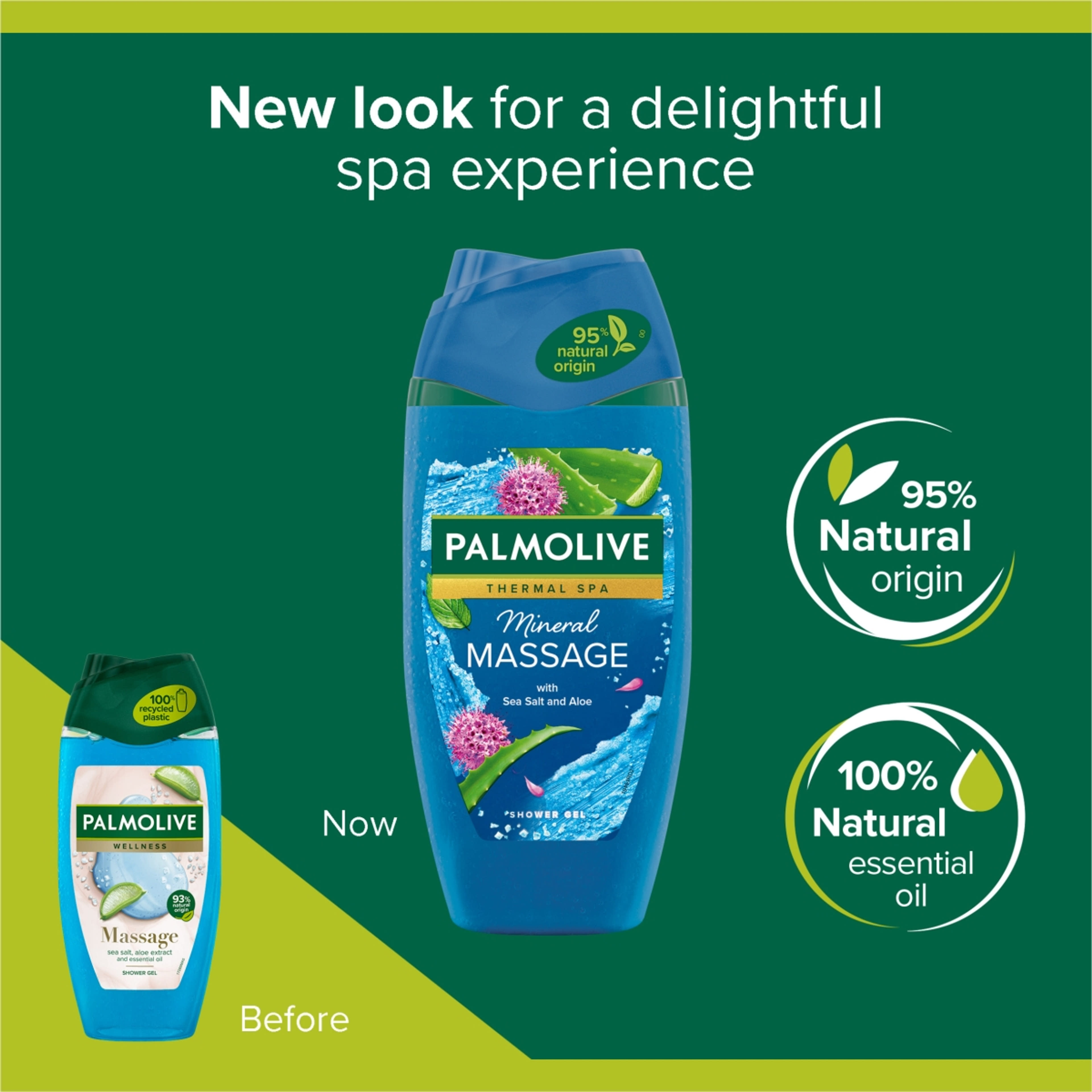 Palmolive Thermal Spa Mineral Massage tusfürdő - 500 ml-7