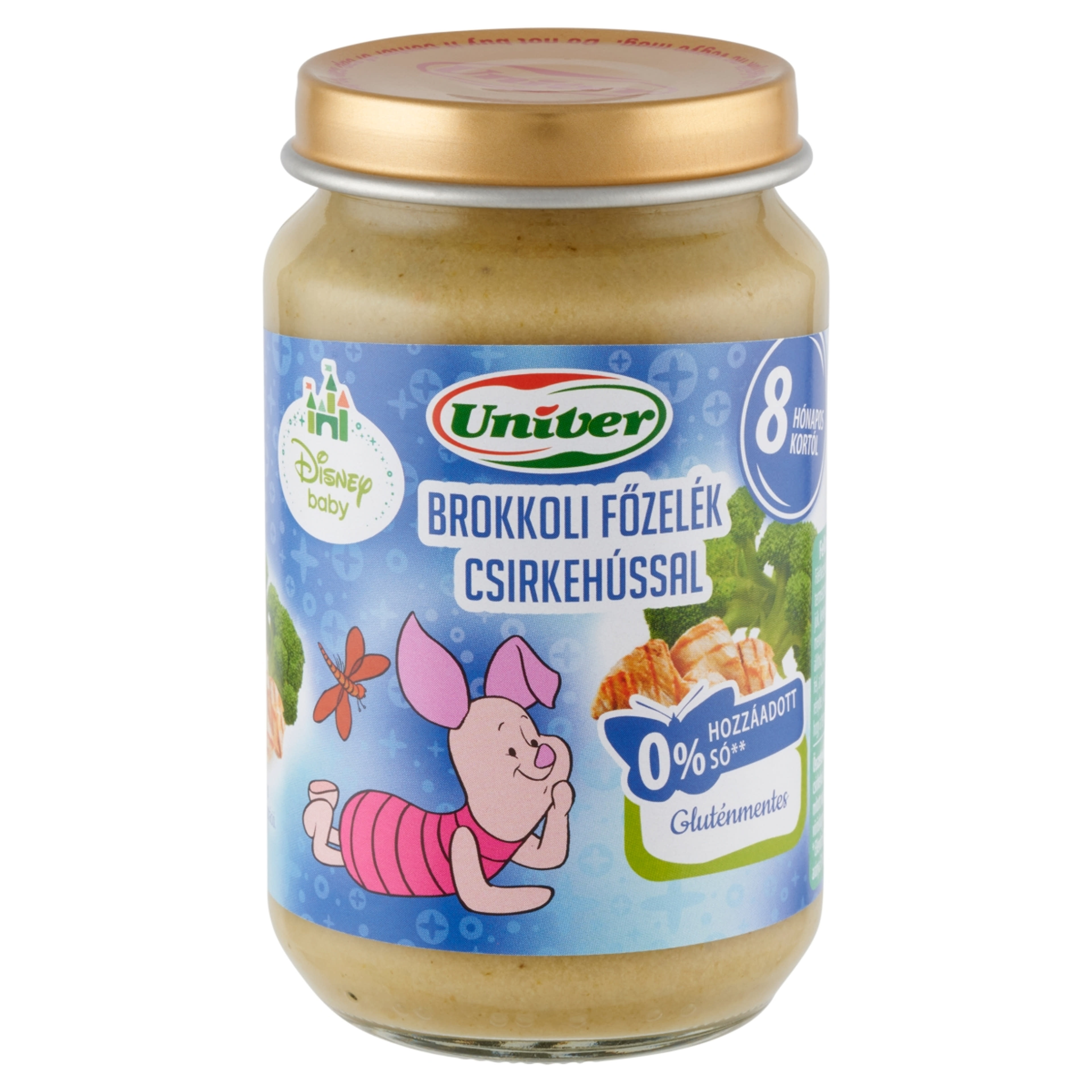 Univer bébiétel brokkolival, csirkehússal 8 hónapos kortól - 163 g-2