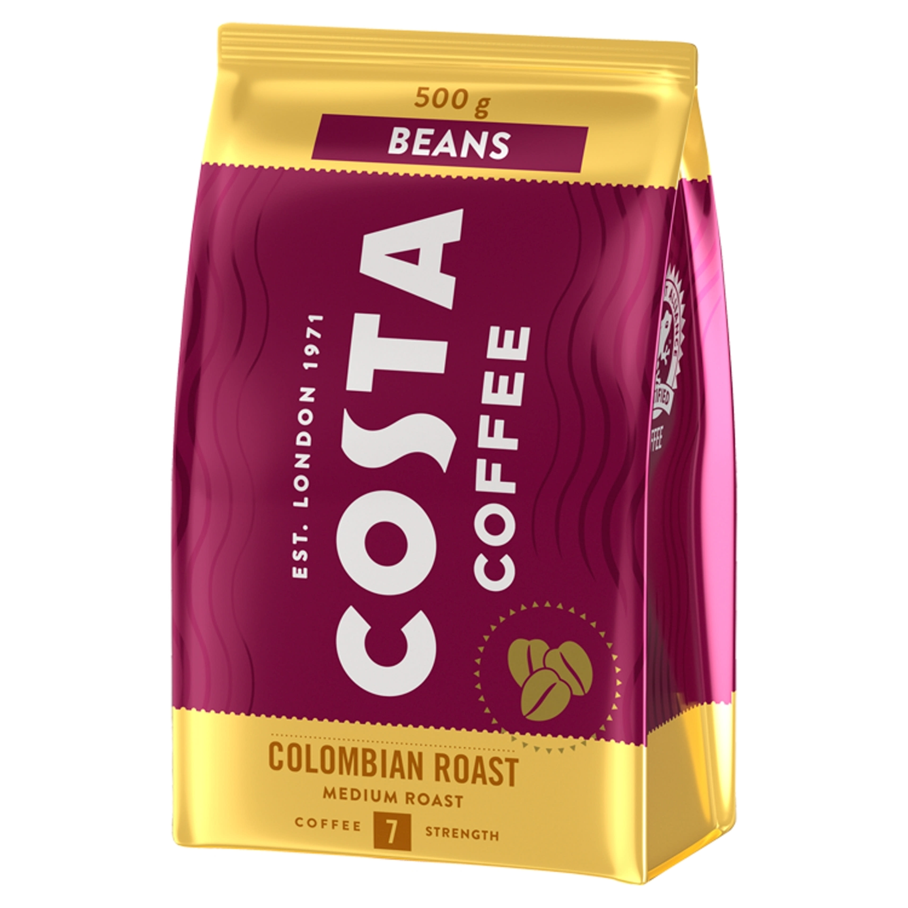 Costa colombian szemes pörkölt kávé - 500 g-2