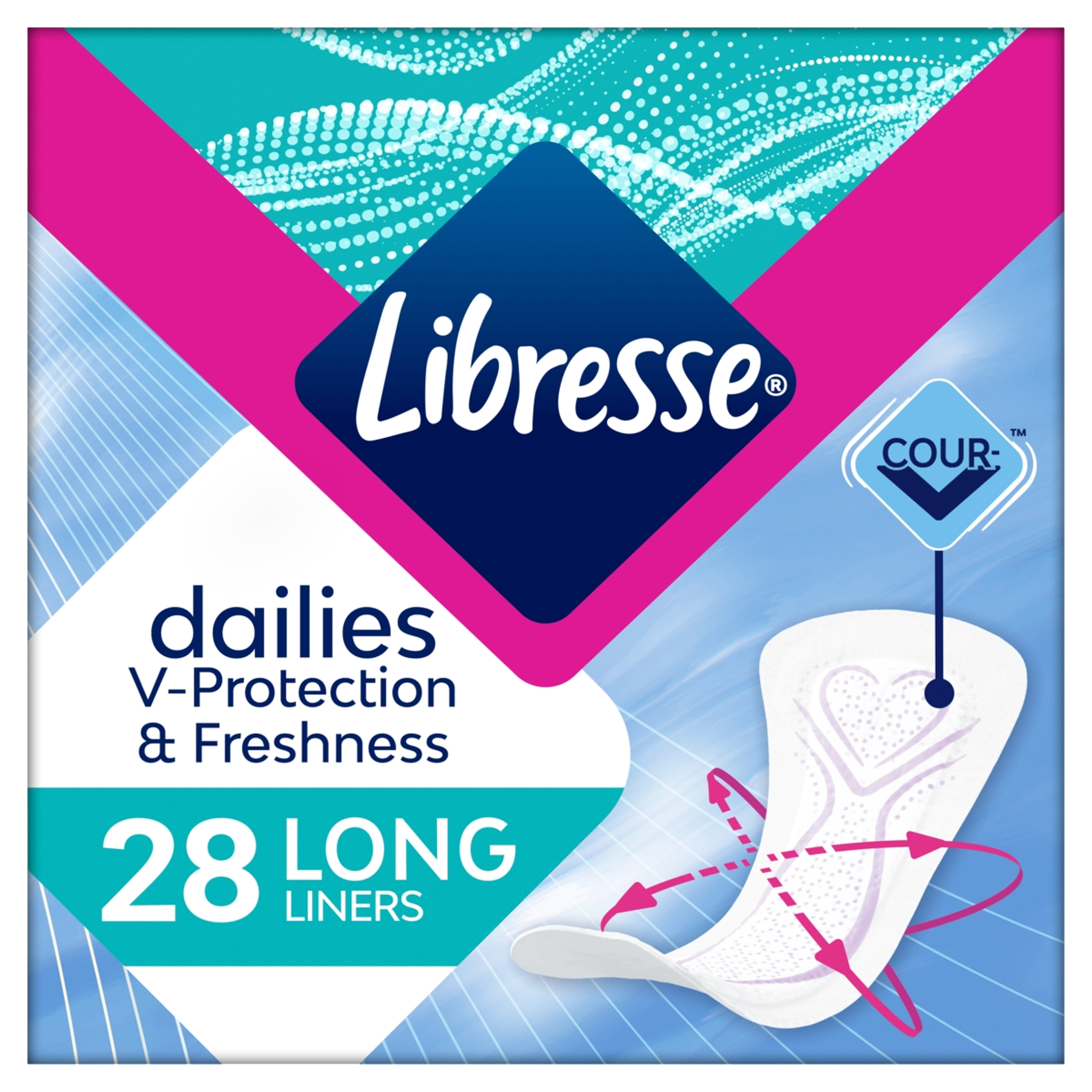 Libresse Long tisztasági betét - 28 db-6