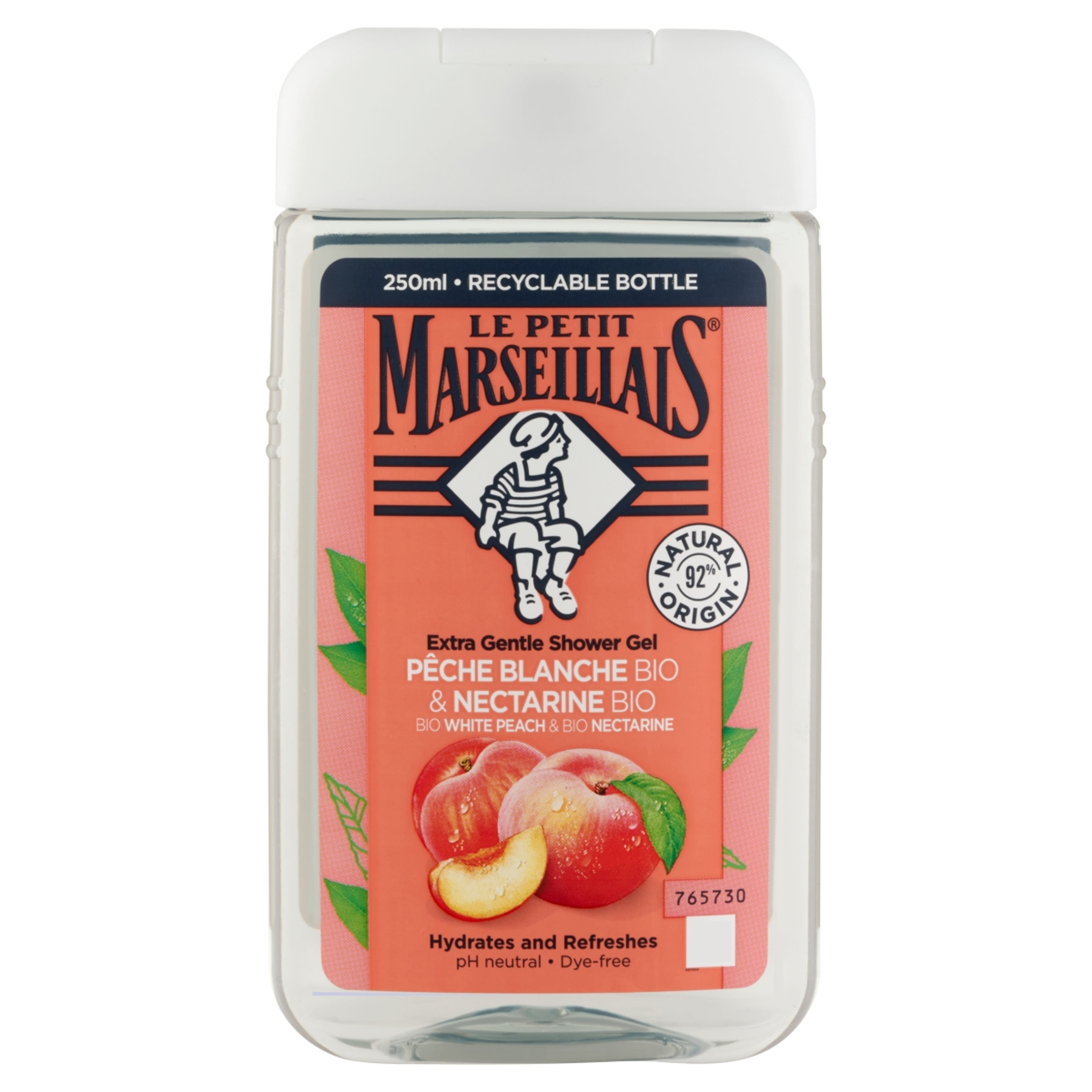 Le Petit Marseillais tusfürdő őszibarack & nektarin - 250 ml-1