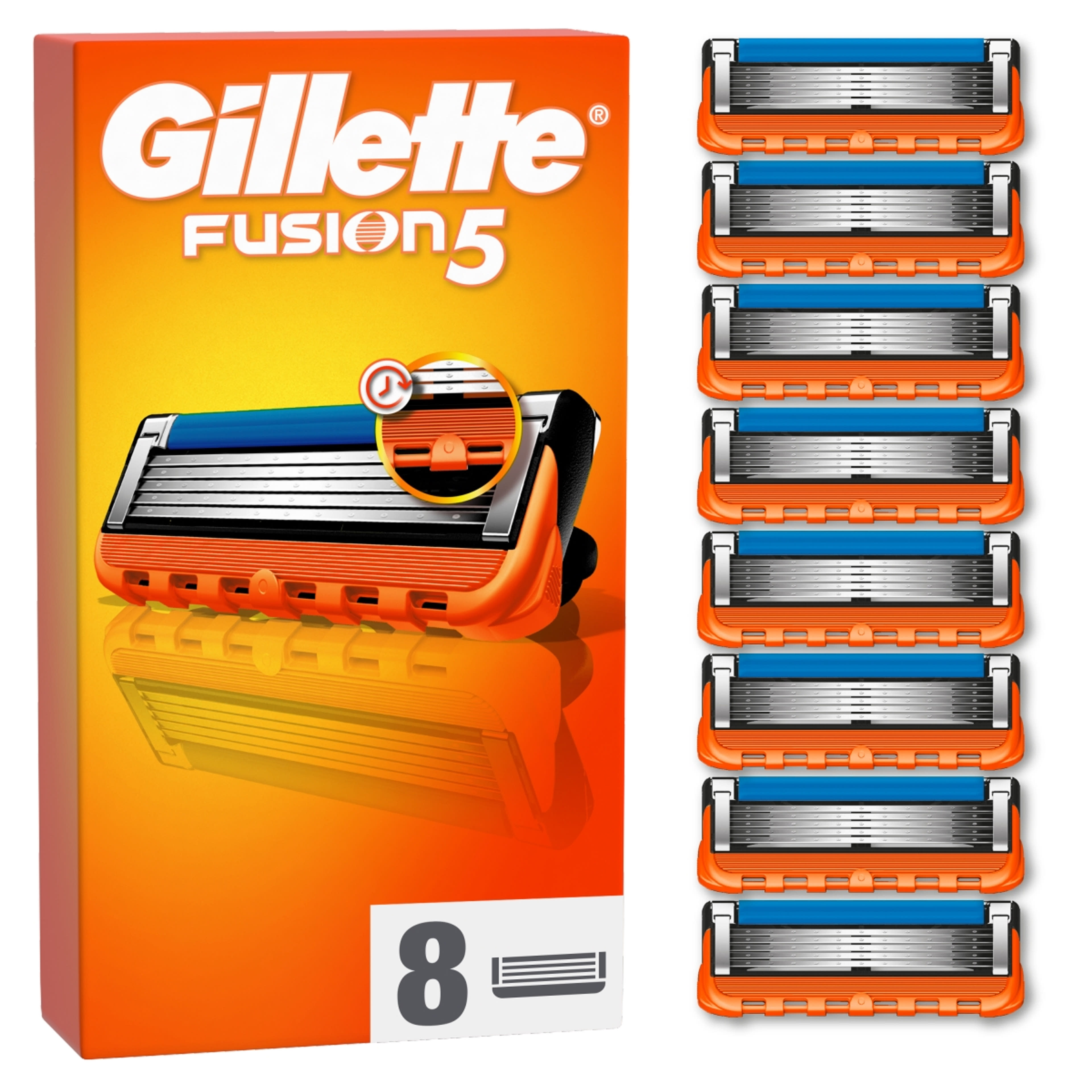Gillette Fusion5 borotvabetétek férfi borotvához - 8 db-6