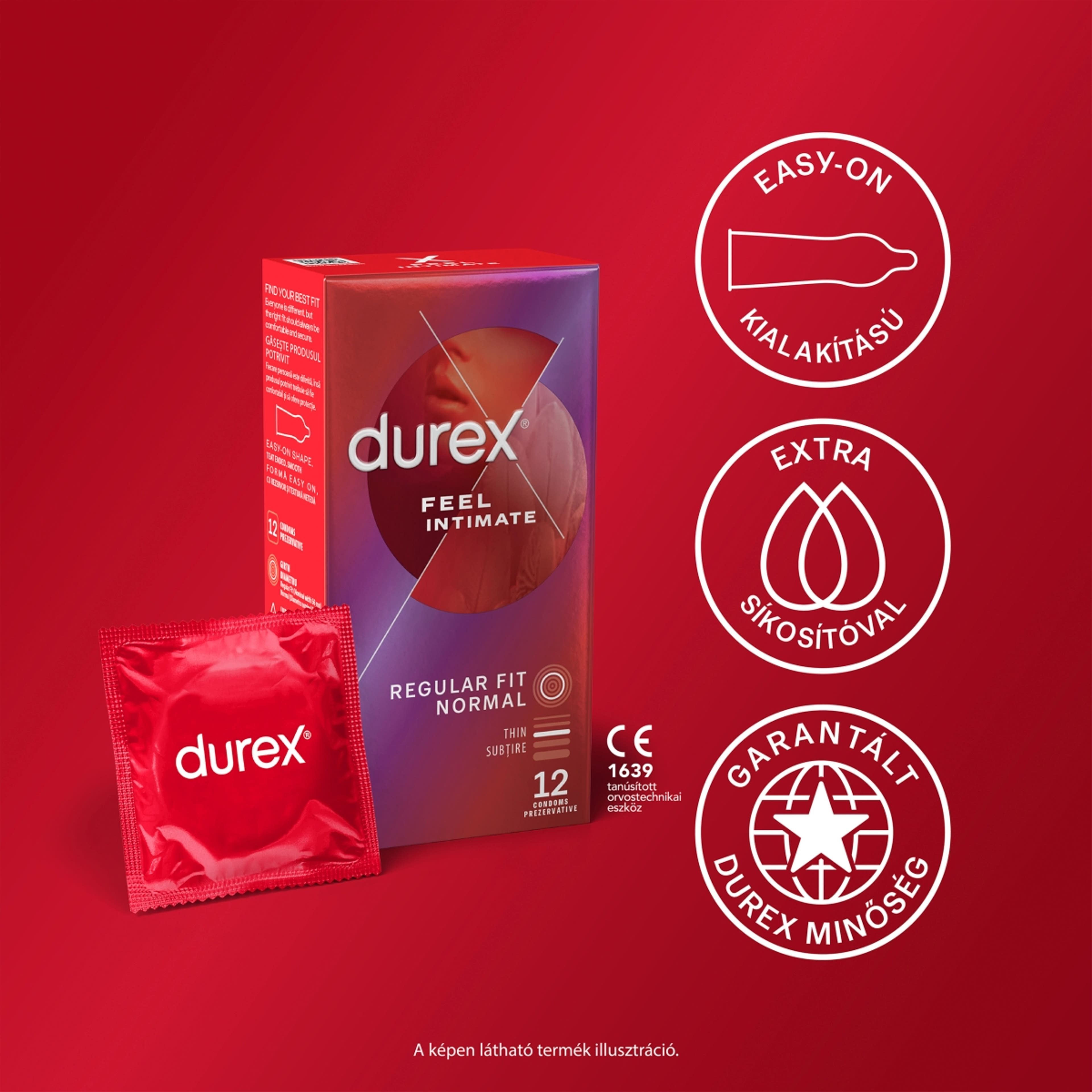 Durex Feel Intimate óvszer - 12 db-3