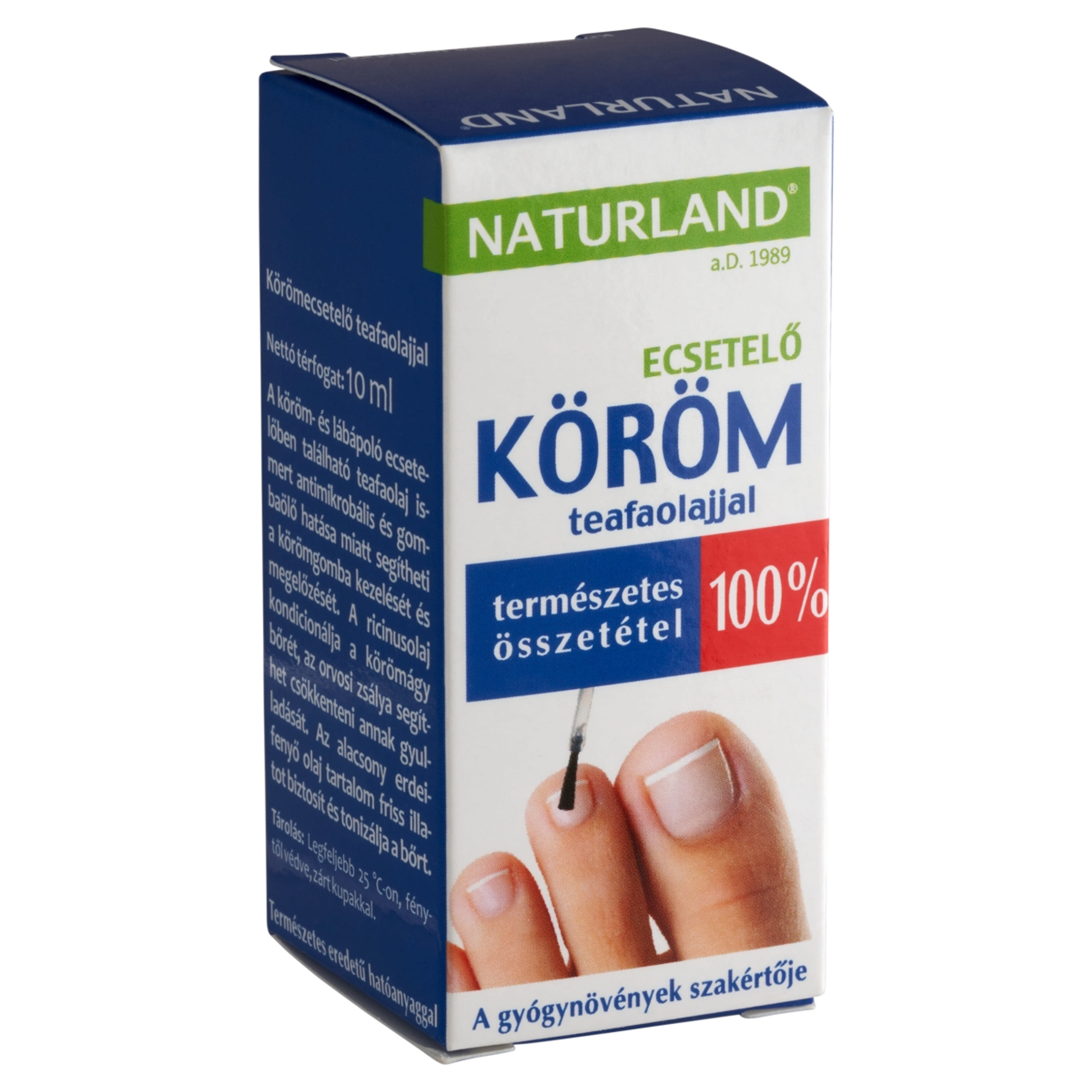 Naturland körömecsetelő teafaolajjal - 10 ml-2