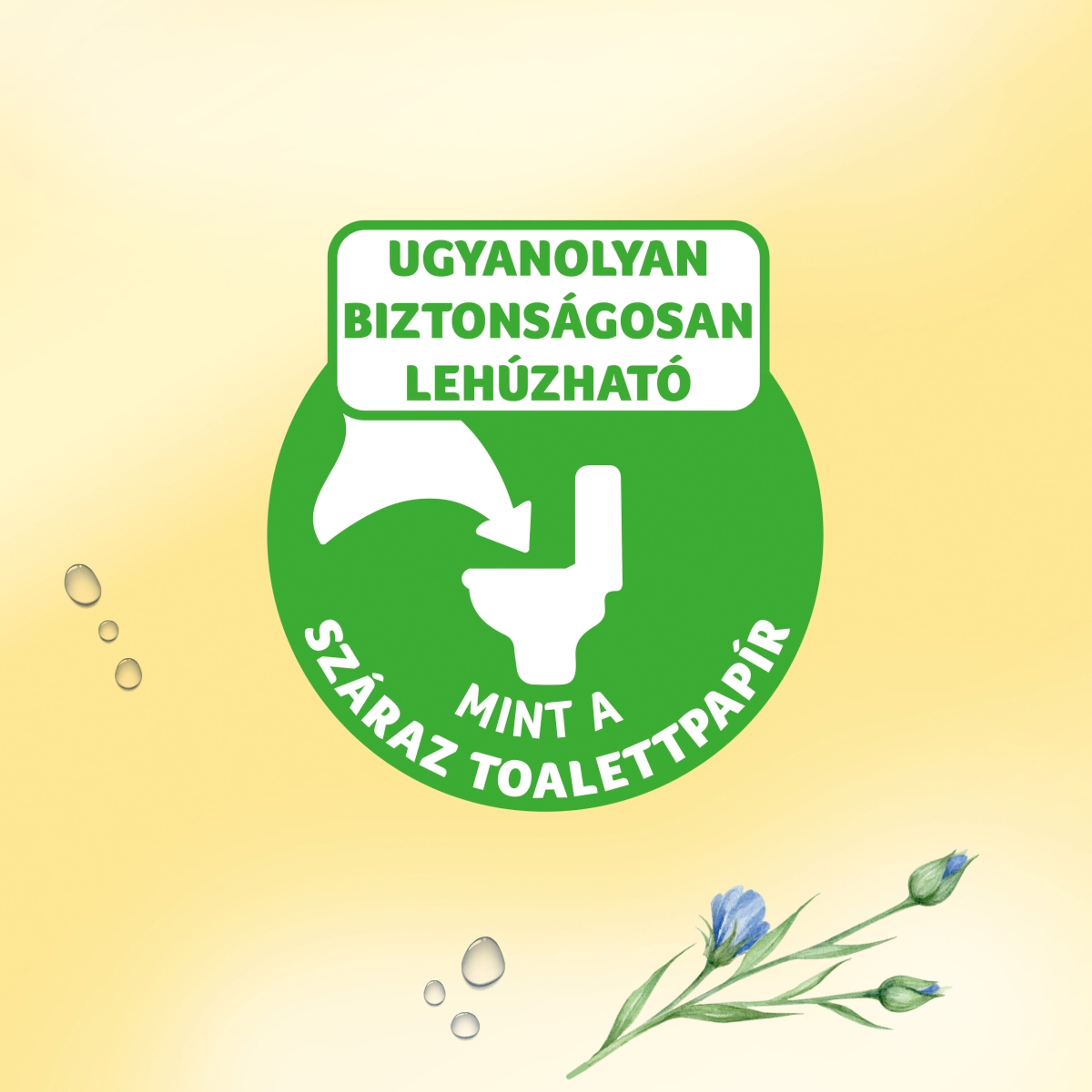 Zewa Almond Milk nedves toalettpapír  - 42 db-5