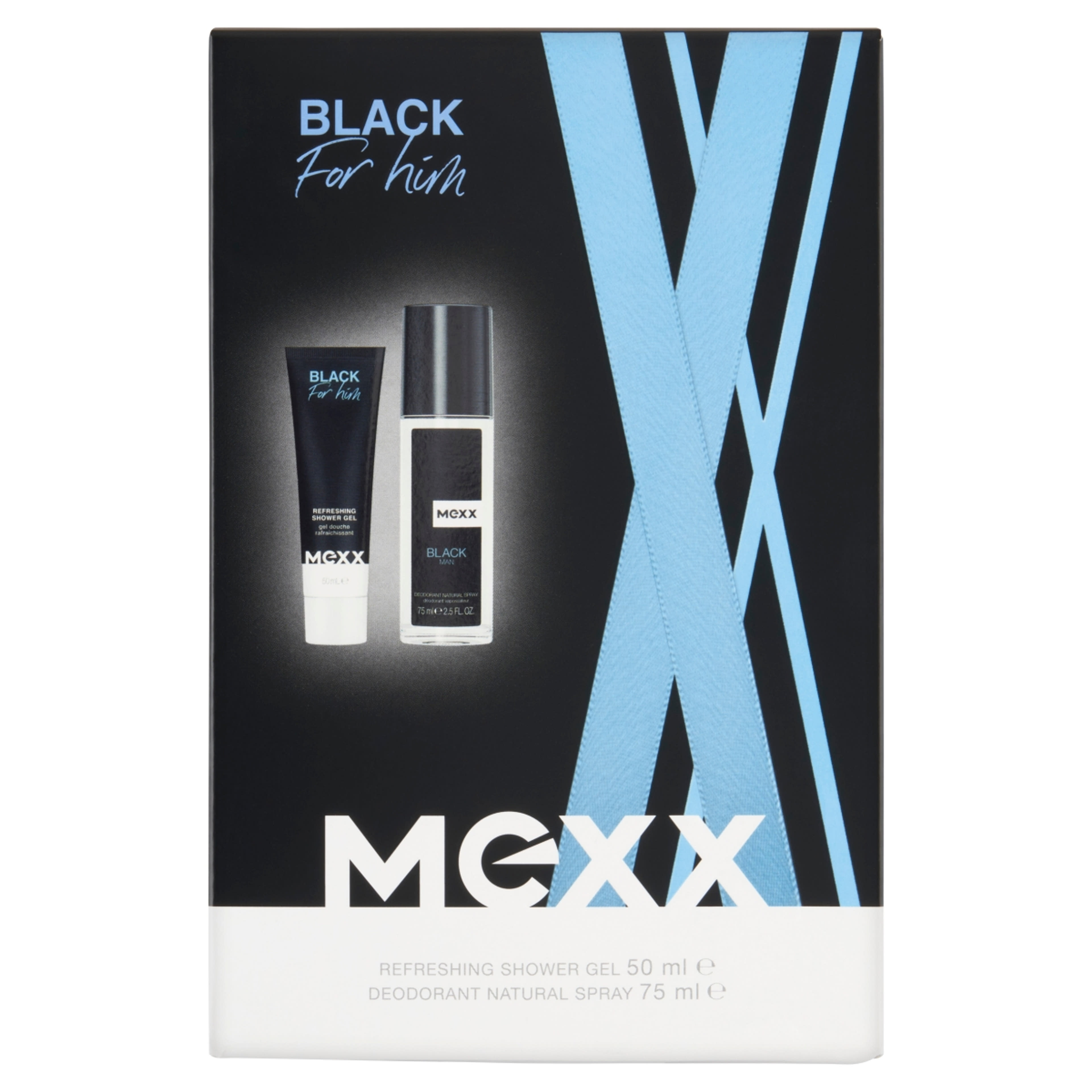 Mexx Black férfi ajándékcsomag - 1 db-2