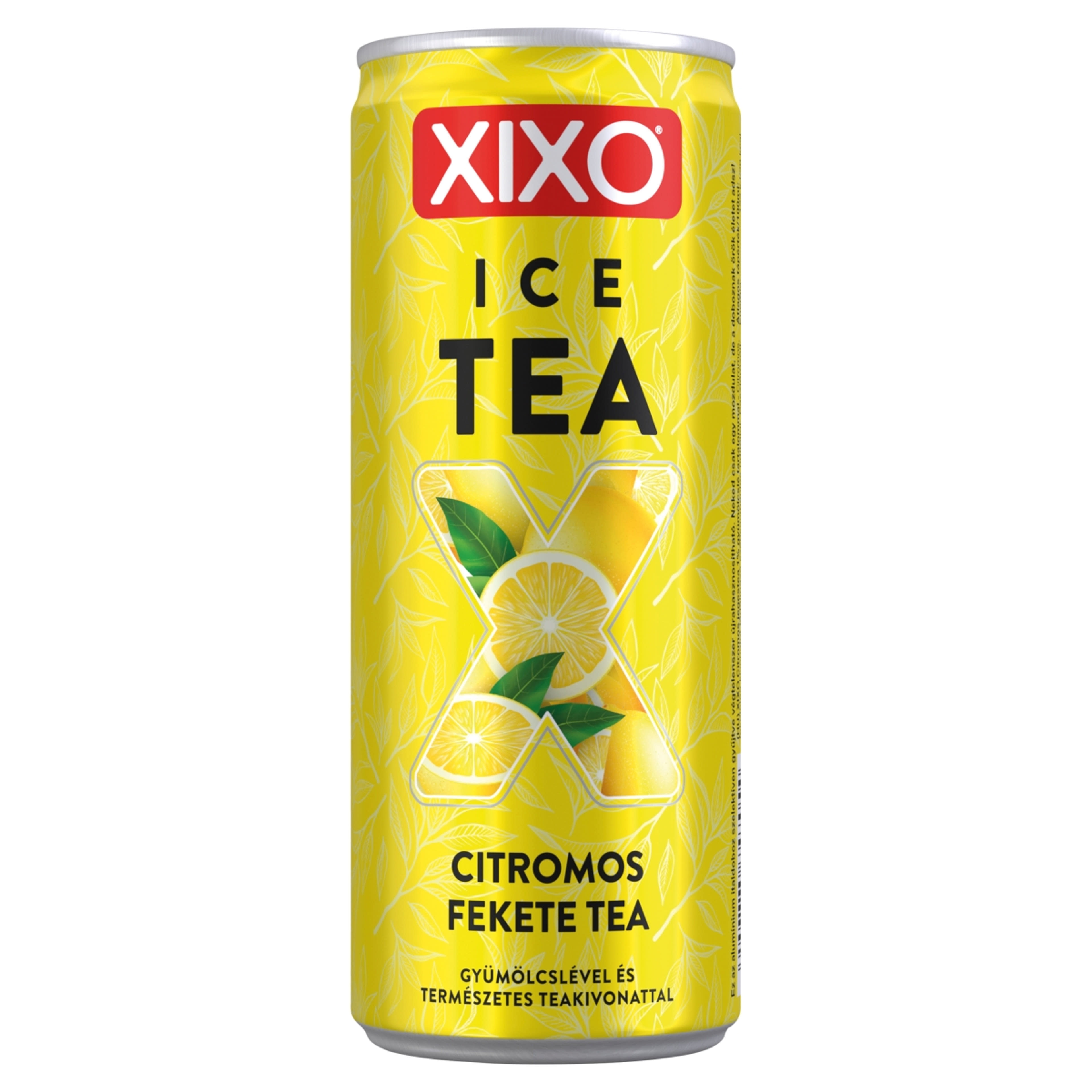 XIXI citromos ízű fekete ice tea - 250 ml