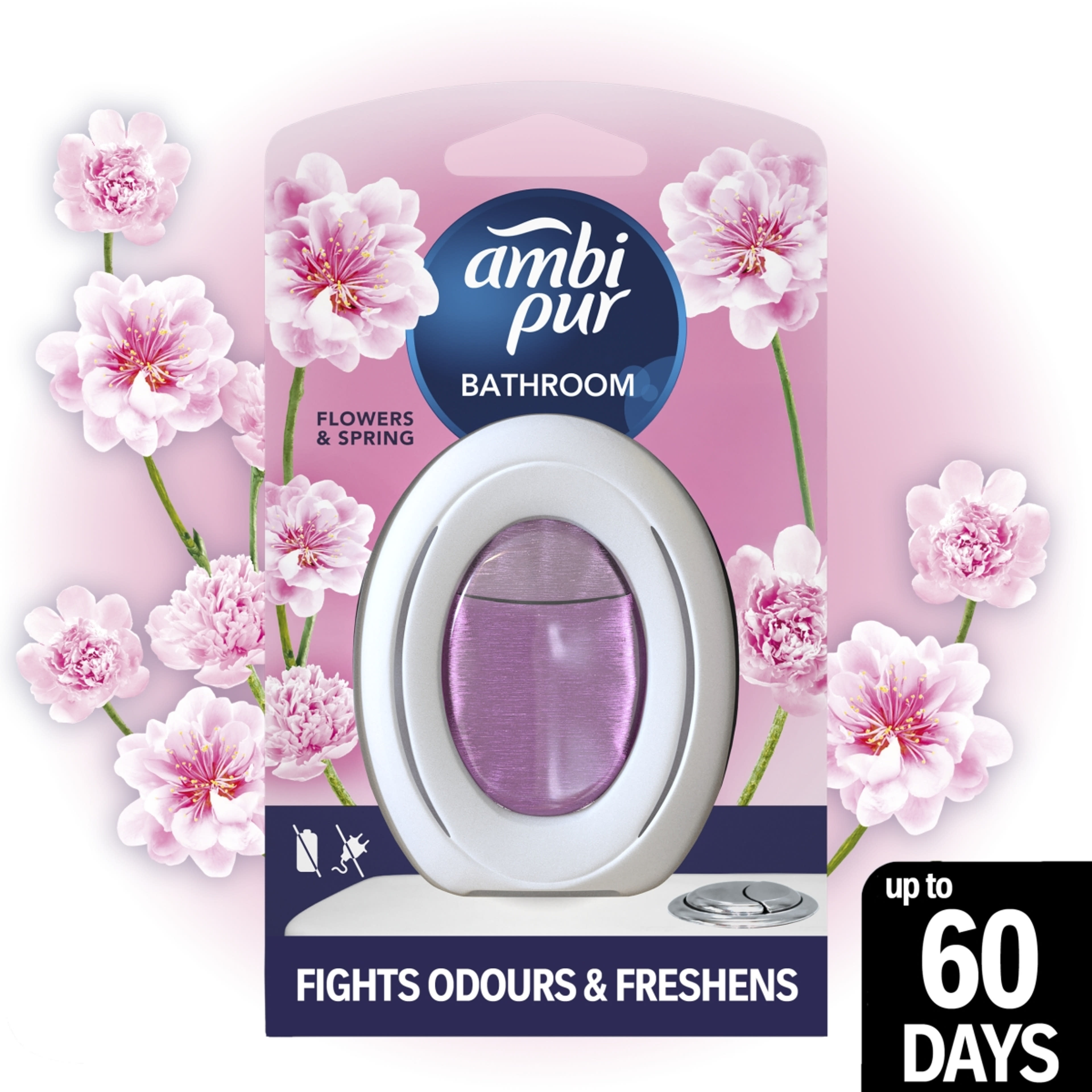 Ambi Pur Flower fürdőszobai légfrisssítő - 7,5 ml-2
