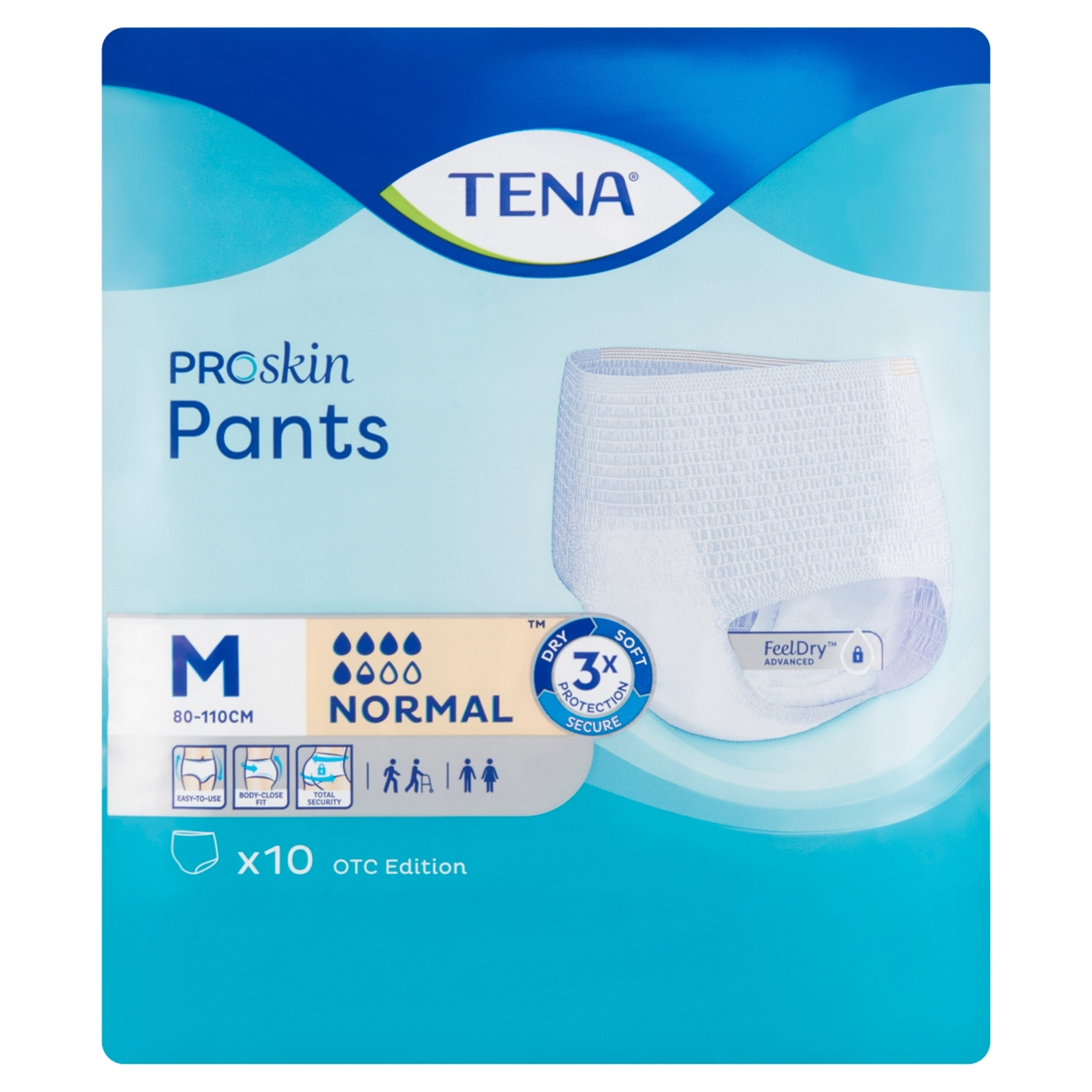 Tena Pants inkontinencia-nadrágpelenka normál, medium - 10 db-1