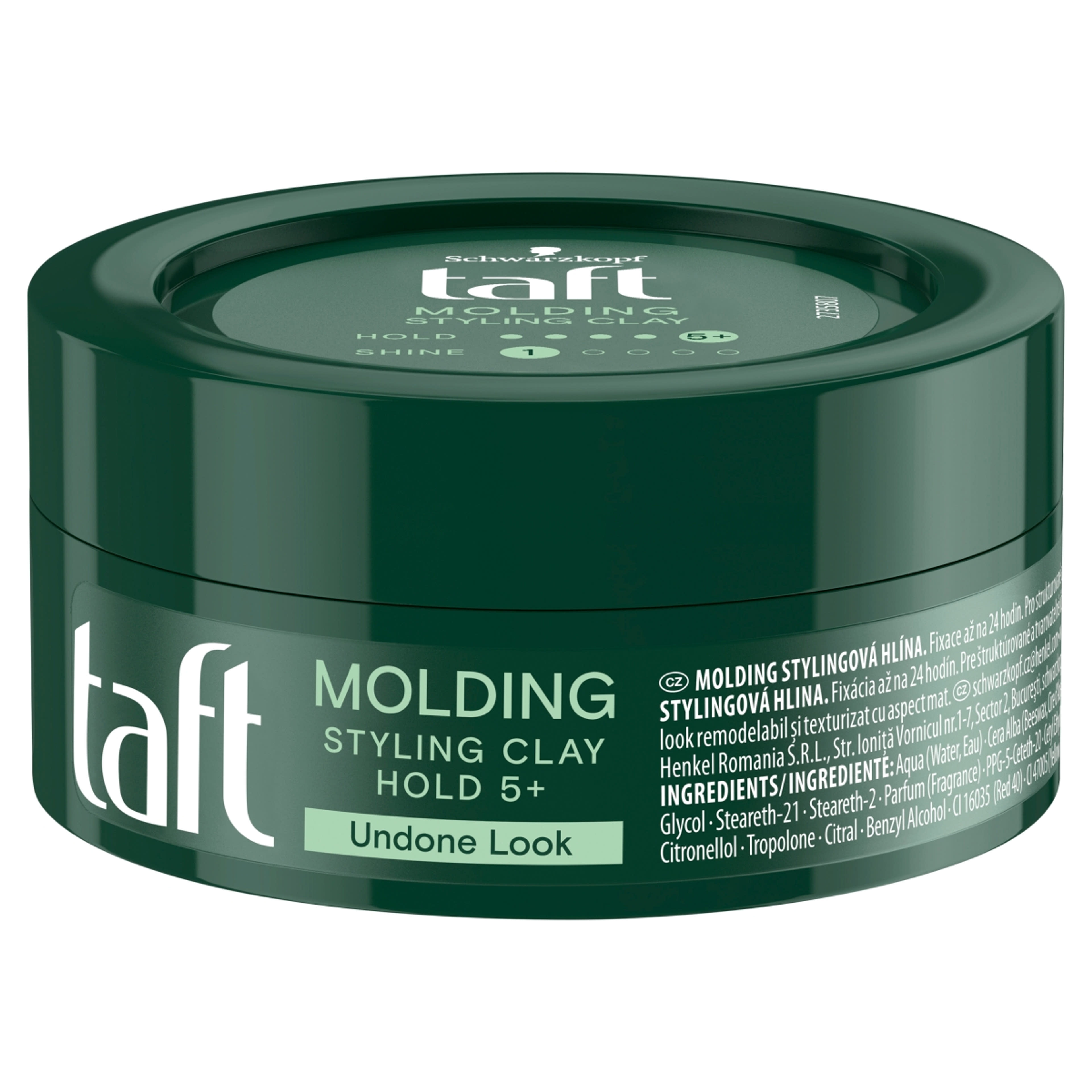 Taft Looks Molding Clay hajformázó krém - 75 ml
