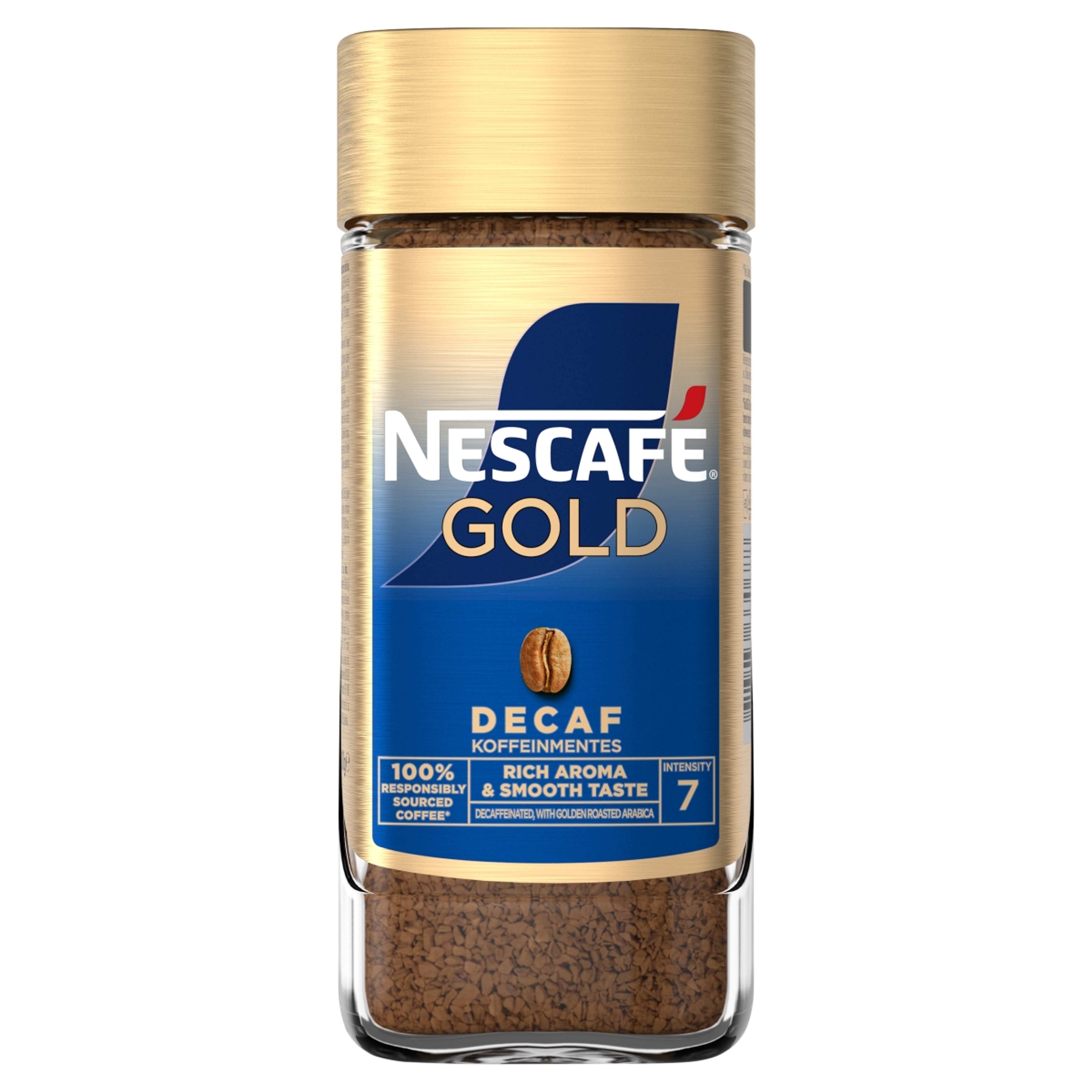 Nescafé Gold Decaf koffeinmentes azonnal oldódó kávé - 100 g