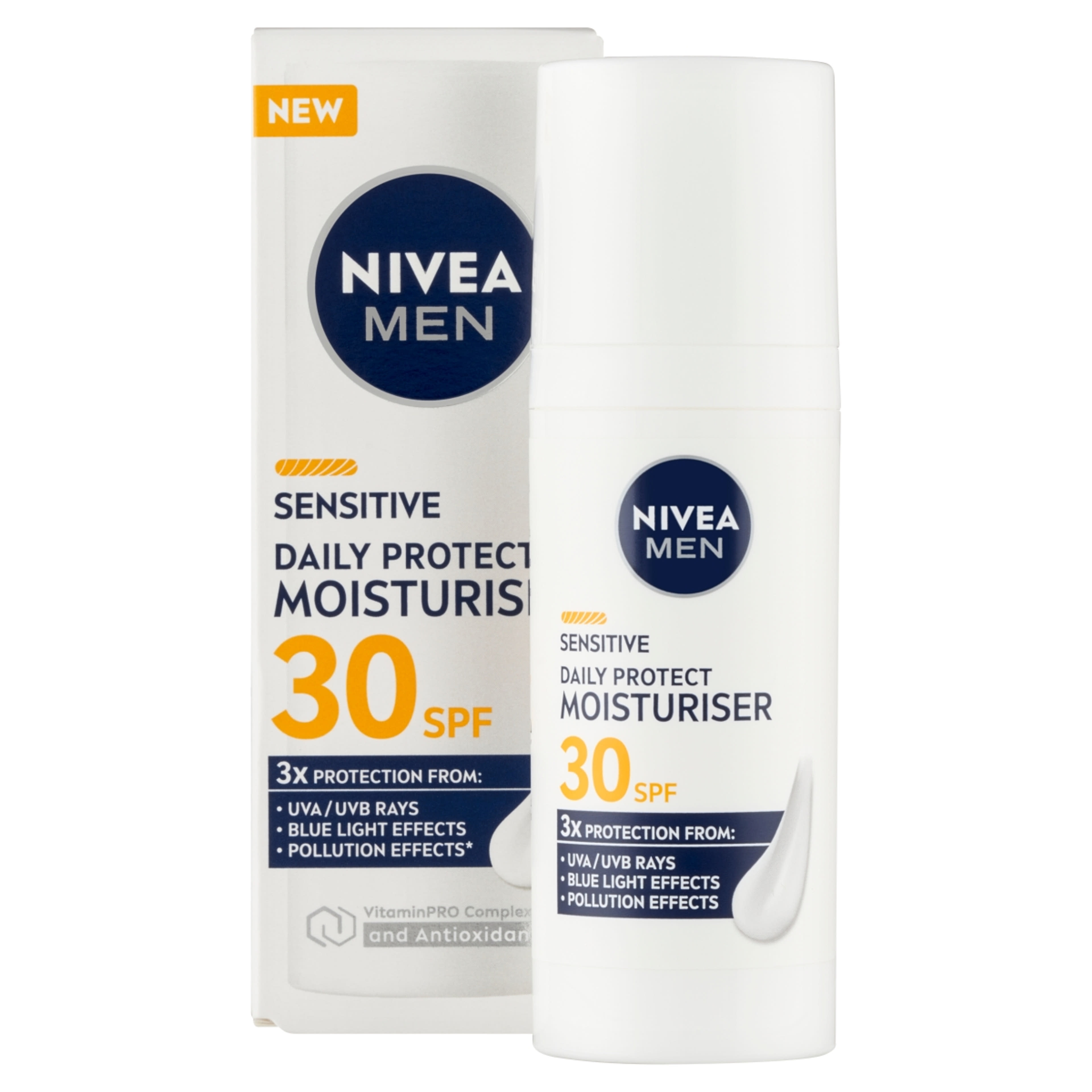 NIVEA MEN Sensitive nappali hidratáló arckrém FF30 - 50 ml-2