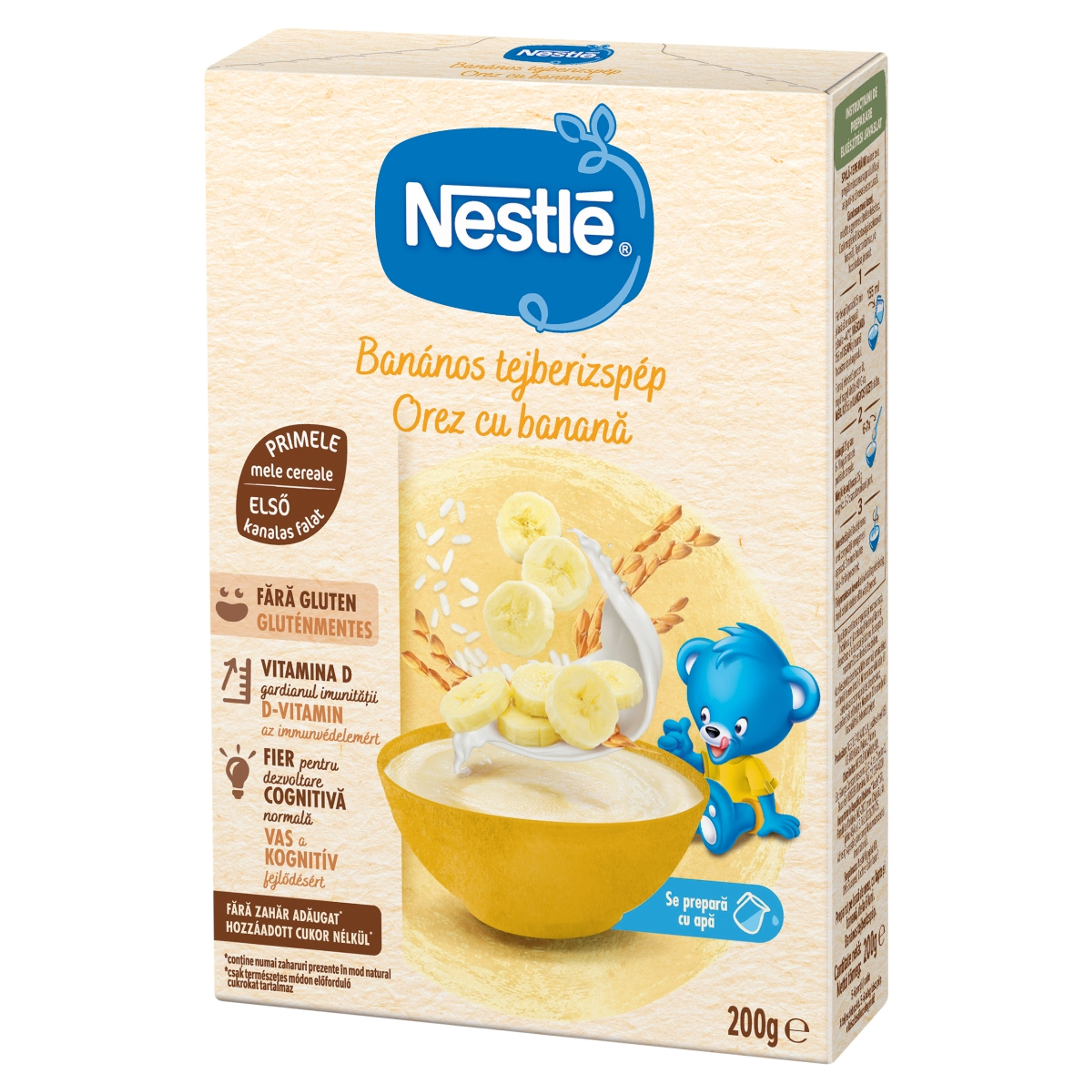 Nestlé tejberizspép banános 4/6 hónapos kortól - 230 g-2