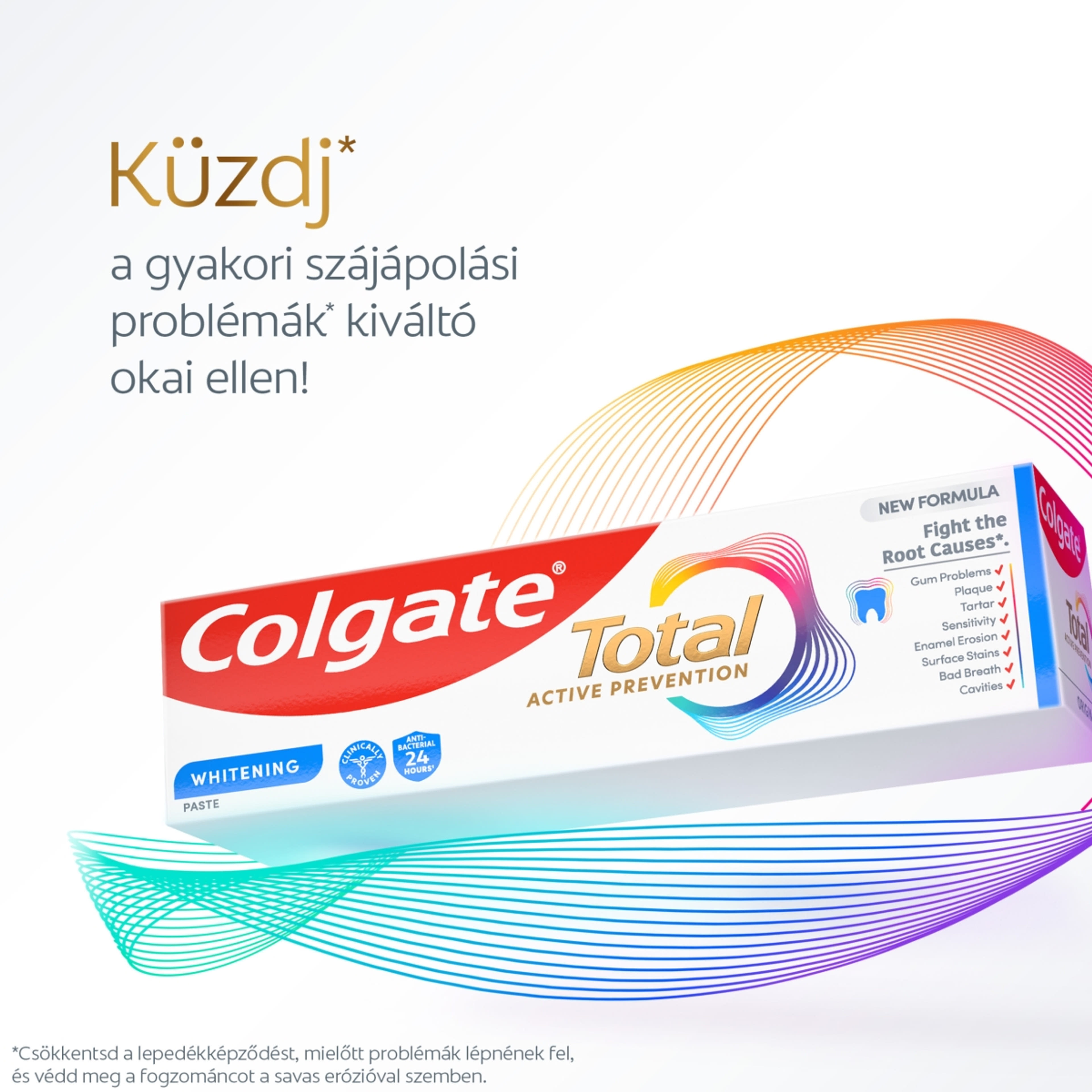 Colgate Total Whitening fogkrém - 75 ml-4