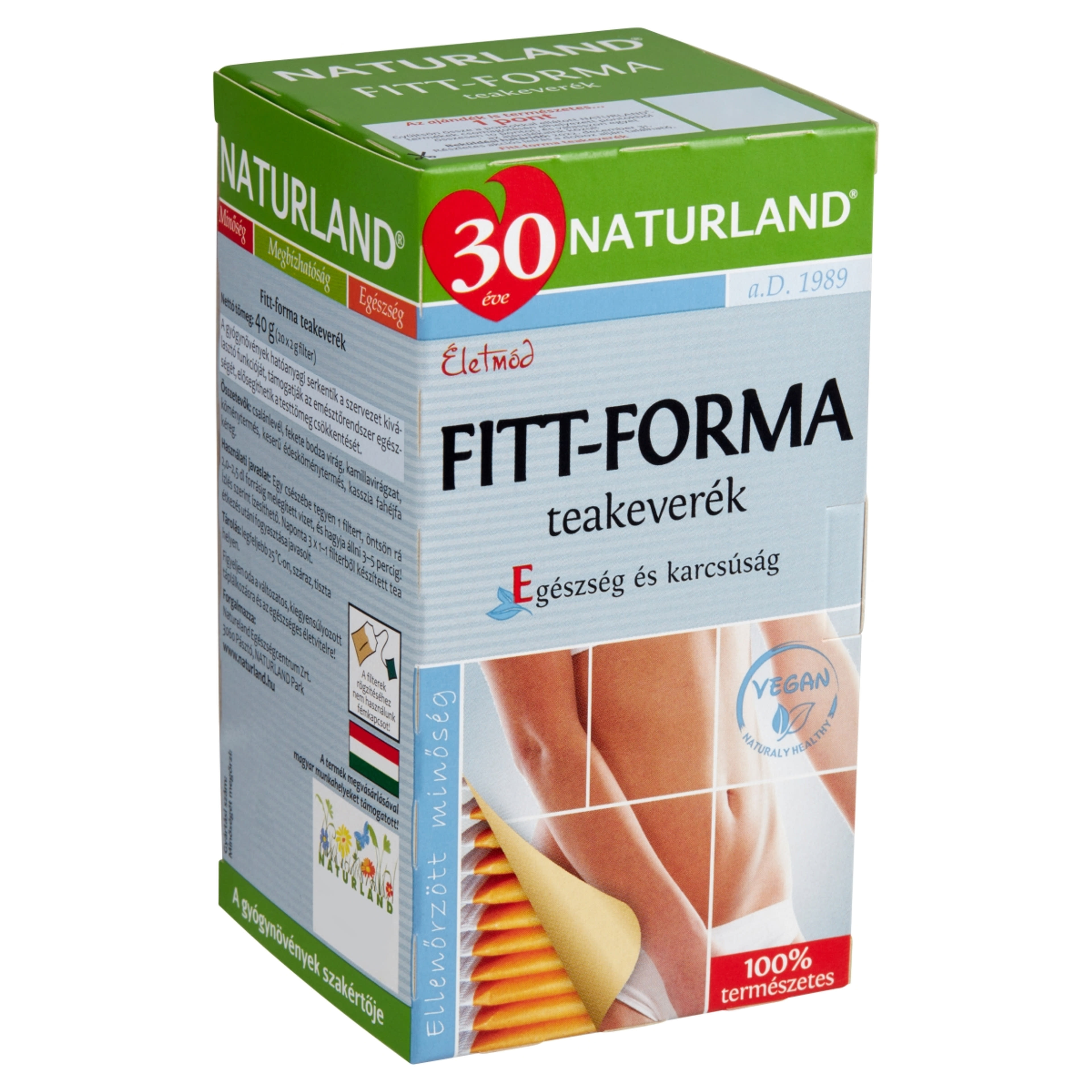 Naturland Fitt-forma teakeverék - 20x2 g-2