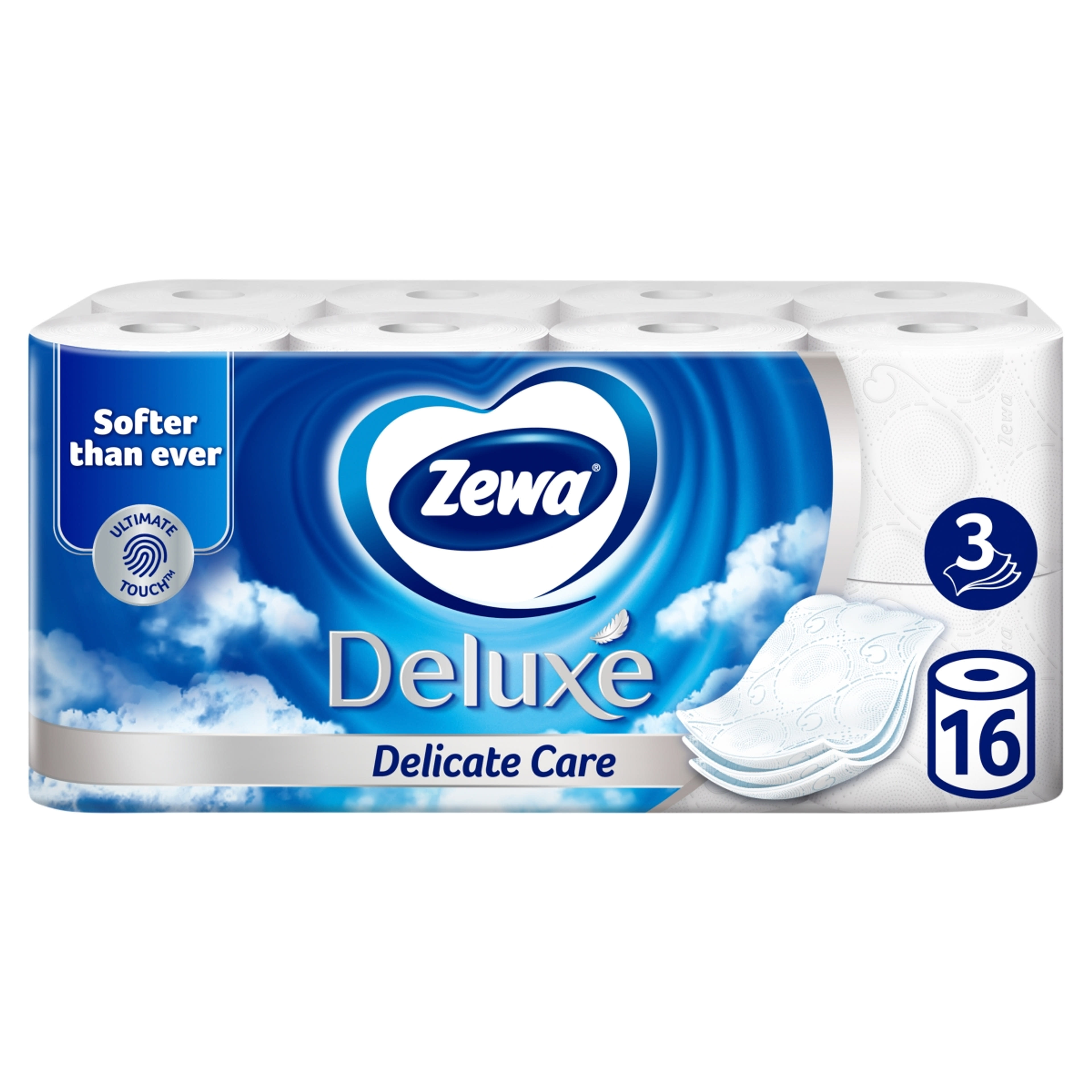 Zewa Deluxe Delicate Care 3 Rétegű Toalettpapír - 16 tekercs-6