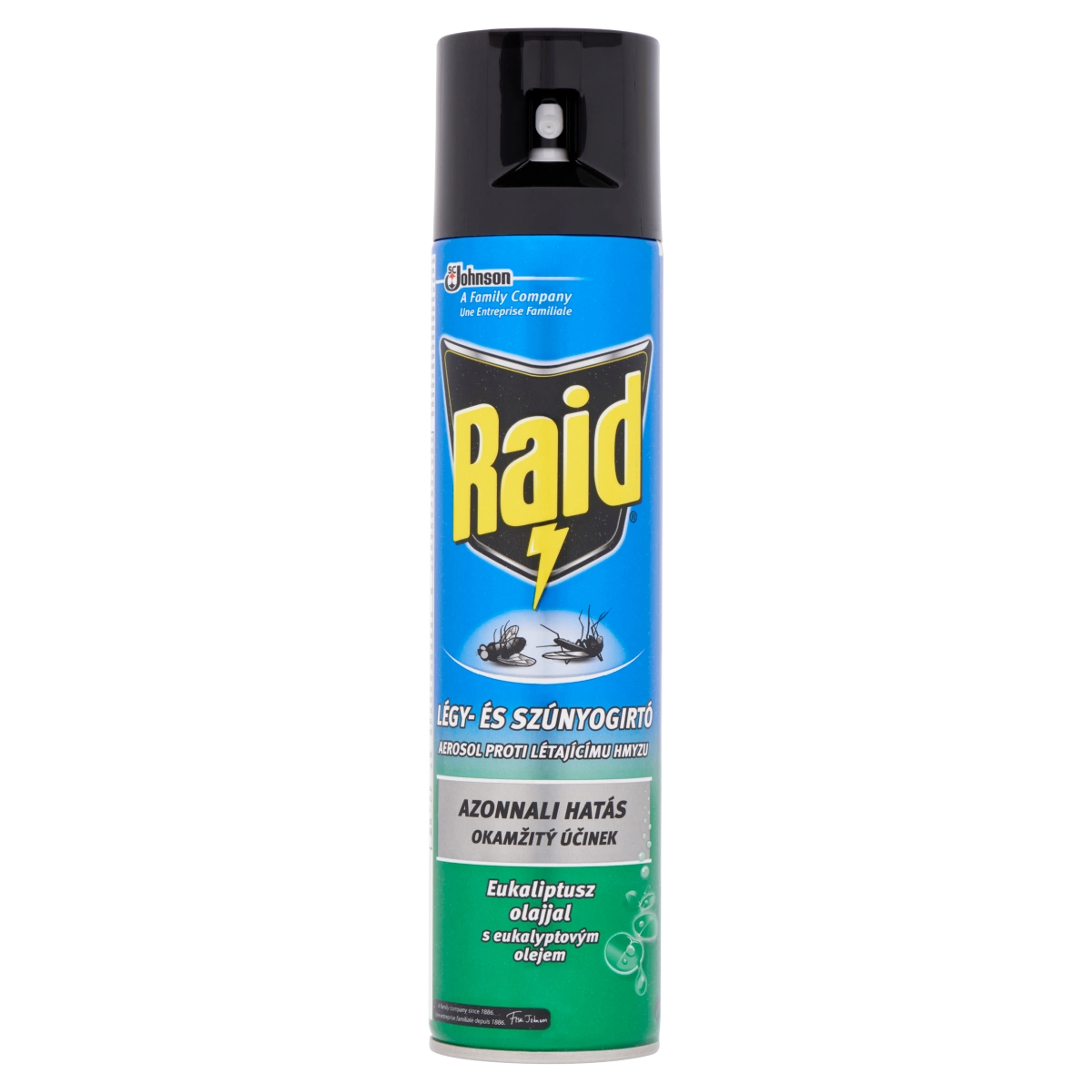 Raid légy és szúnyogírtó aerosol - 400 ml