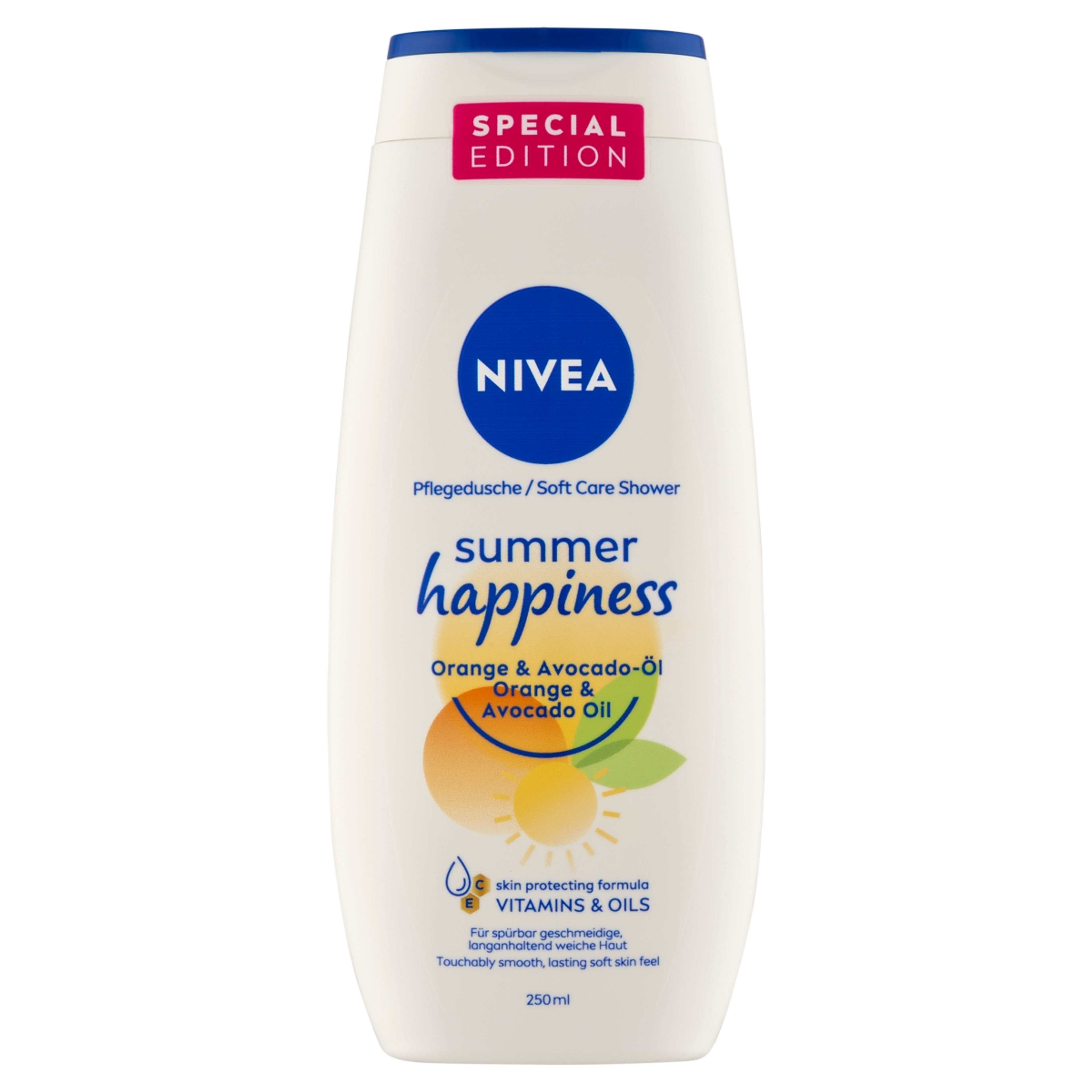 Nivea Supper Happiness tusfürdő narancs-és avokádóolajjal - 250 ml-2