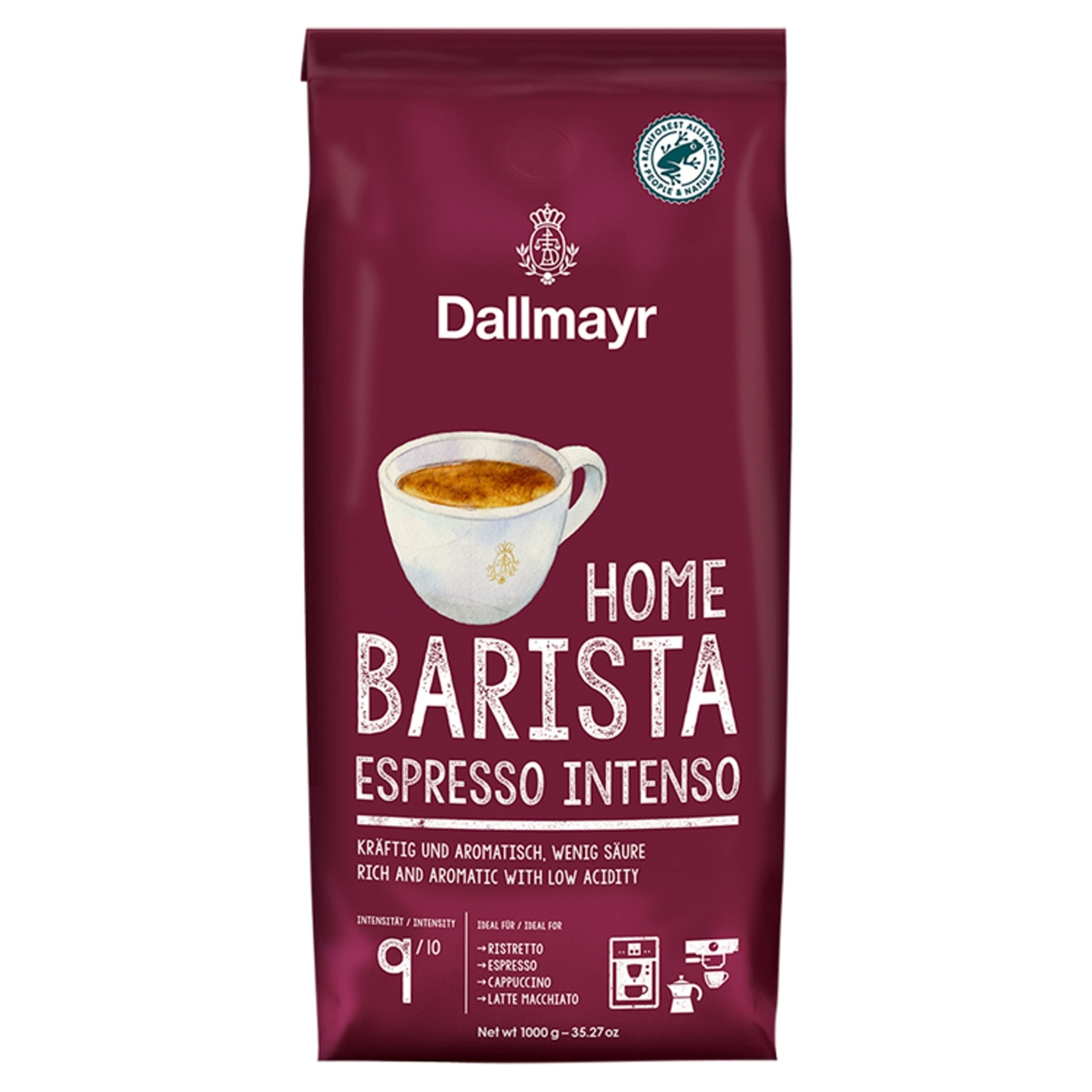 Dallmayr Home Barista Espresso Intenso pörkölt szemes kávé - 1000 g-1