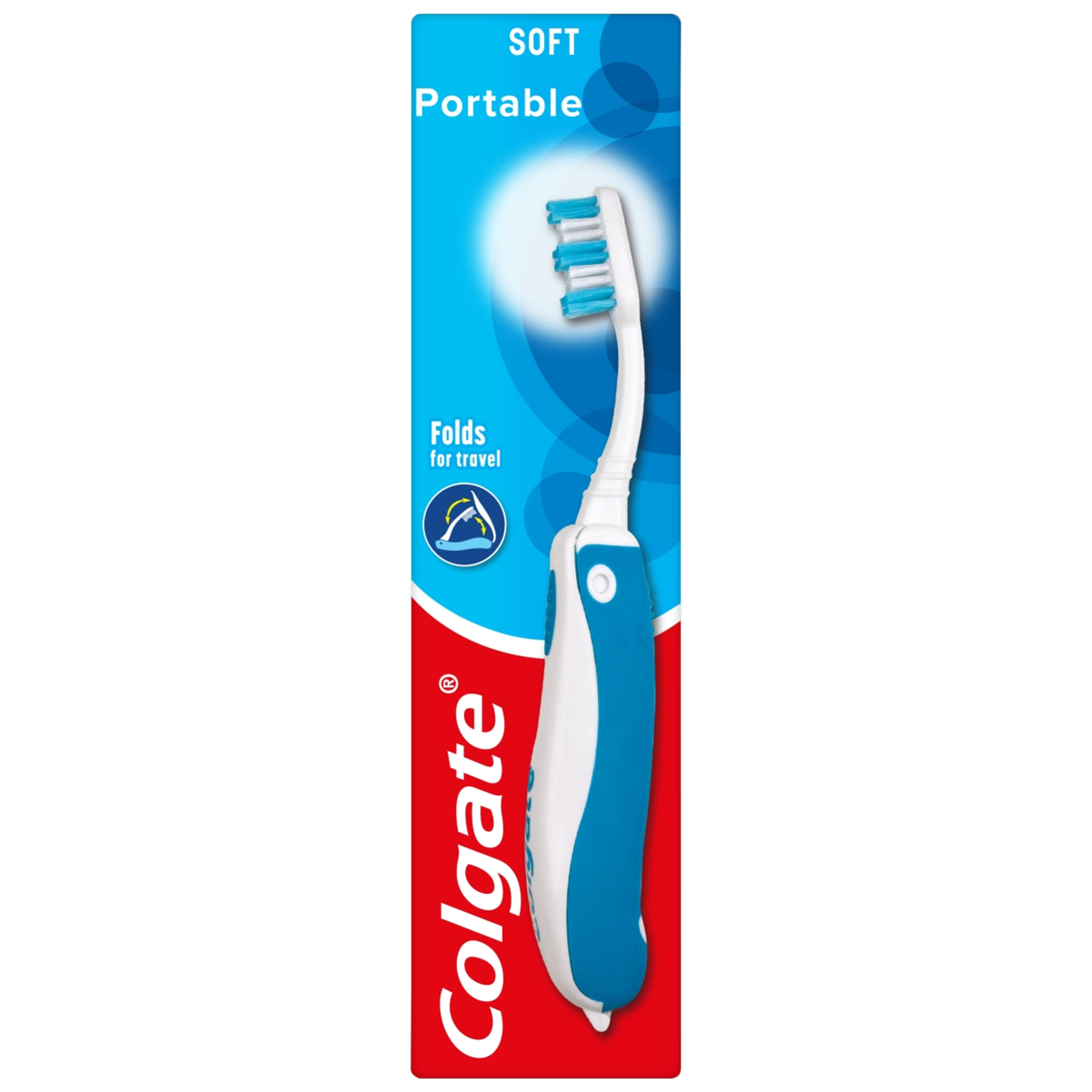 Colgate Soft Összecsukható Utazó  fogkefe - 1 db