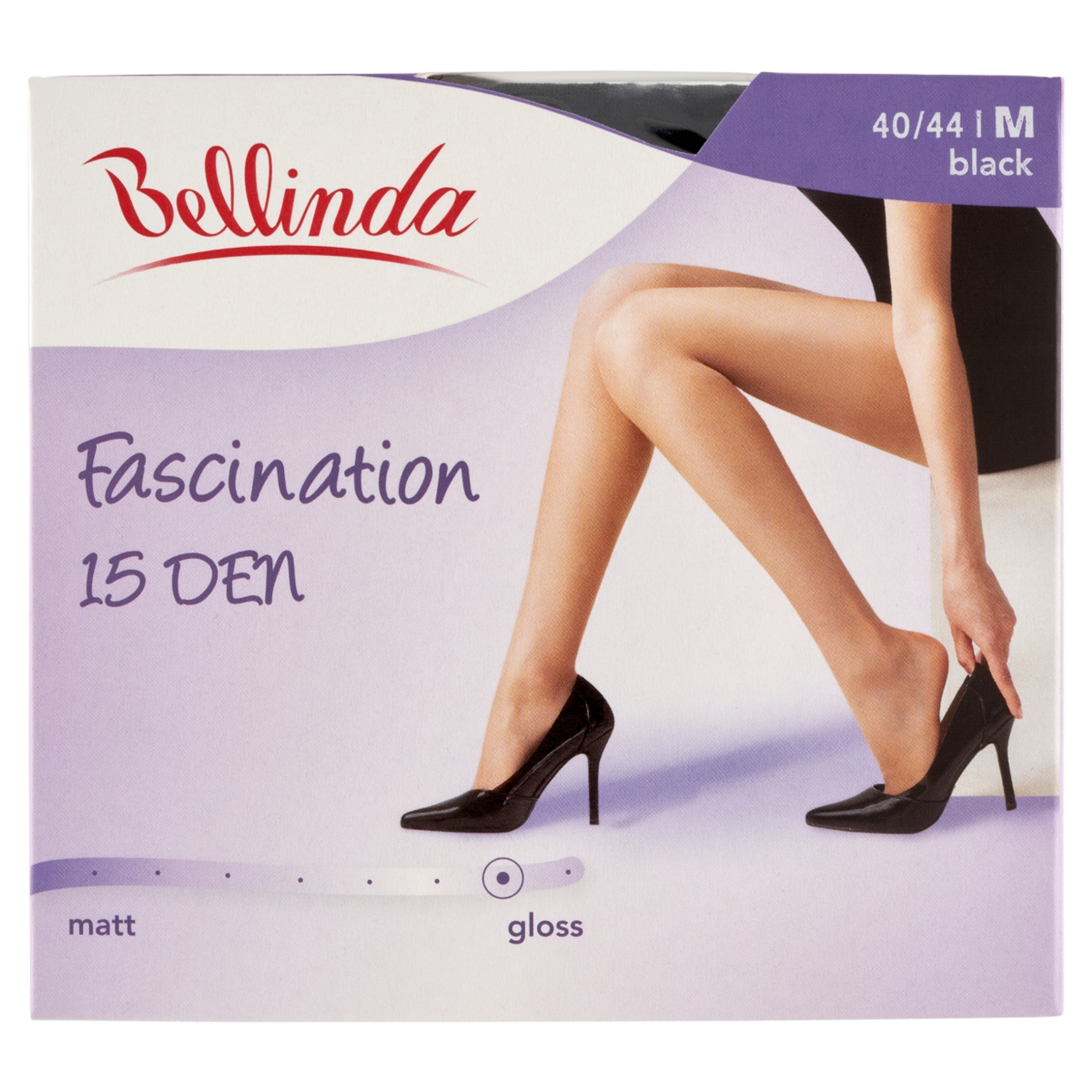 Bellinda Fascination 15 Den Fekete M Harisnya - 1 db-1