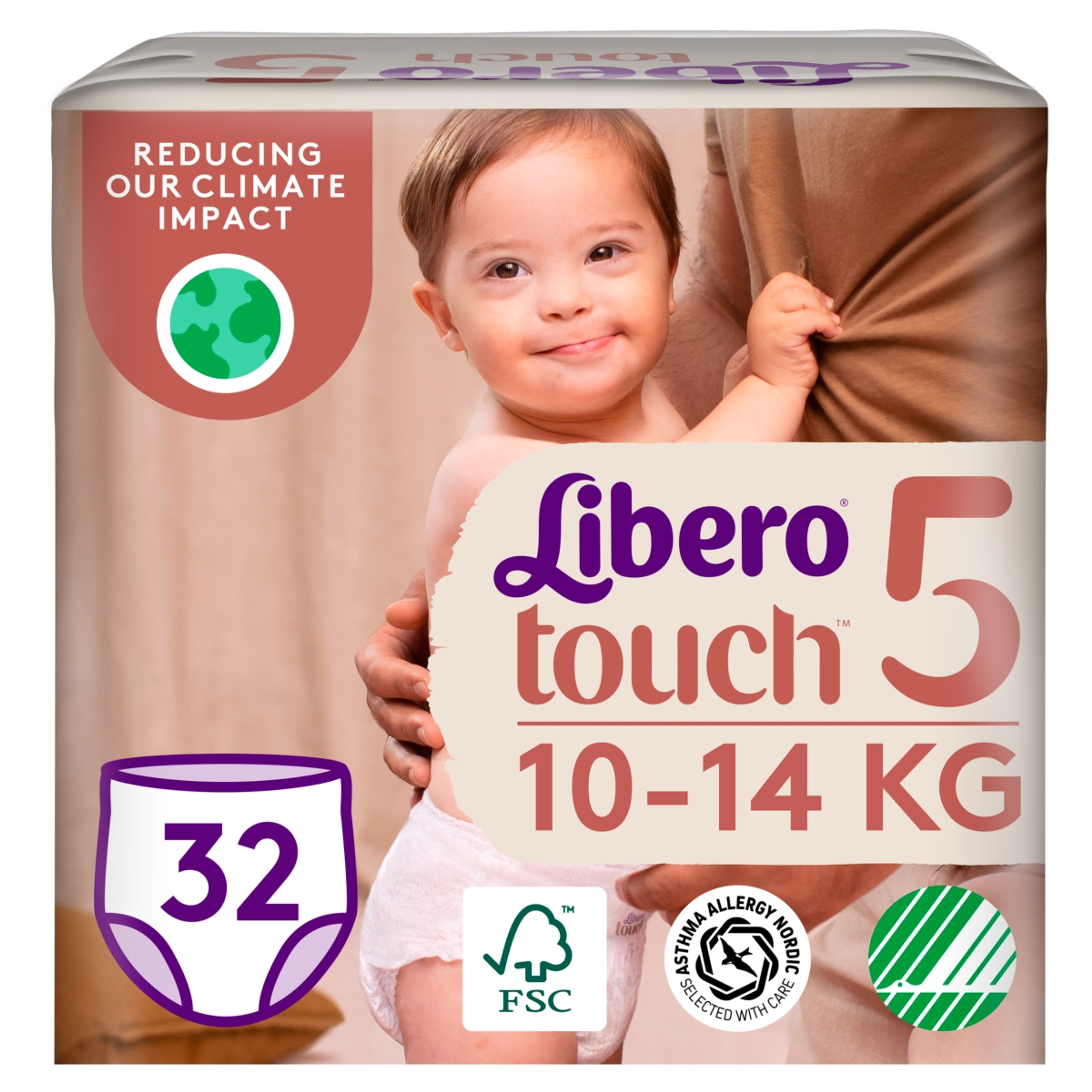 Libero Touch bugyipelenka 5-ös 10-14 kg - 32 db-7