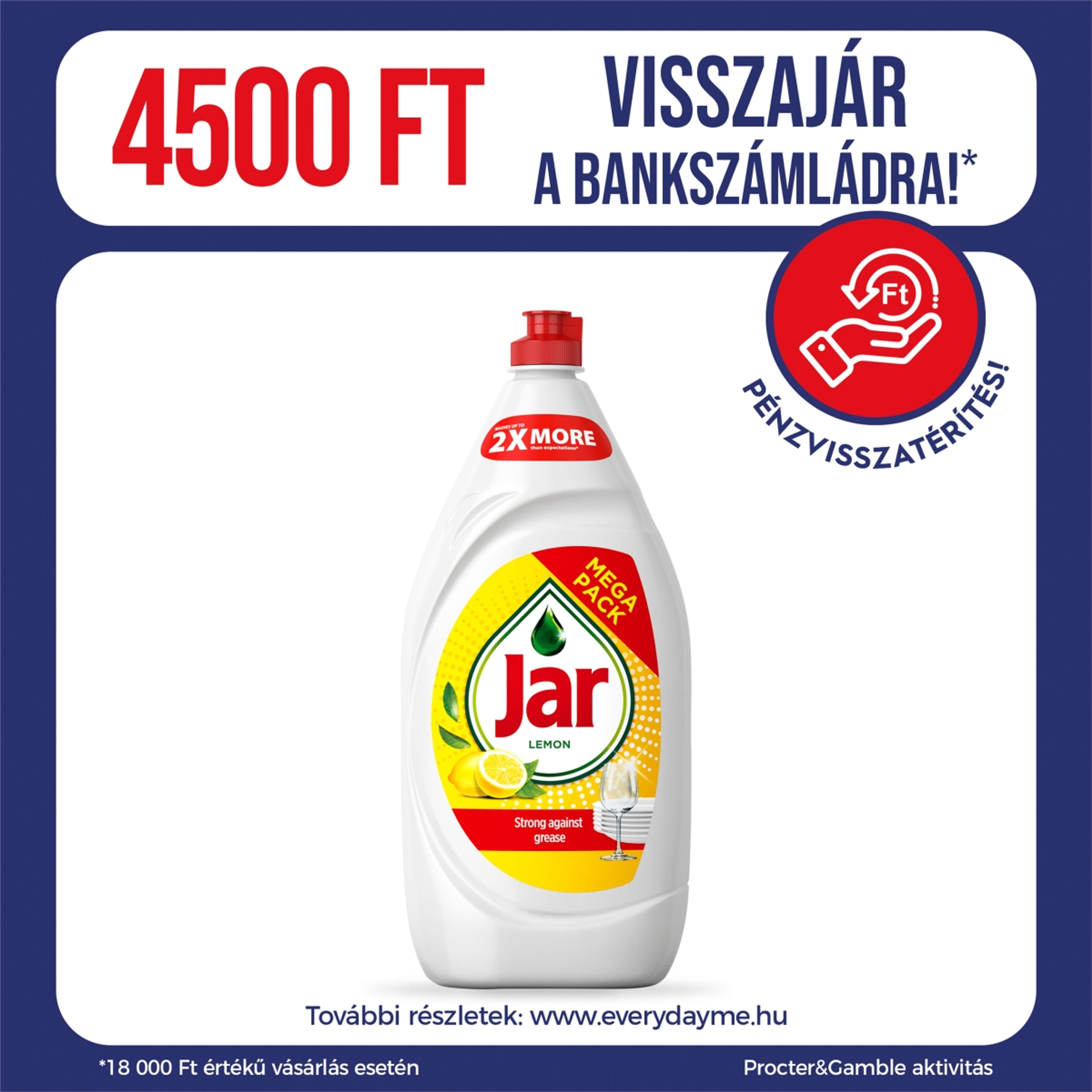 Jar lemon mosogatószer - 1350 ml