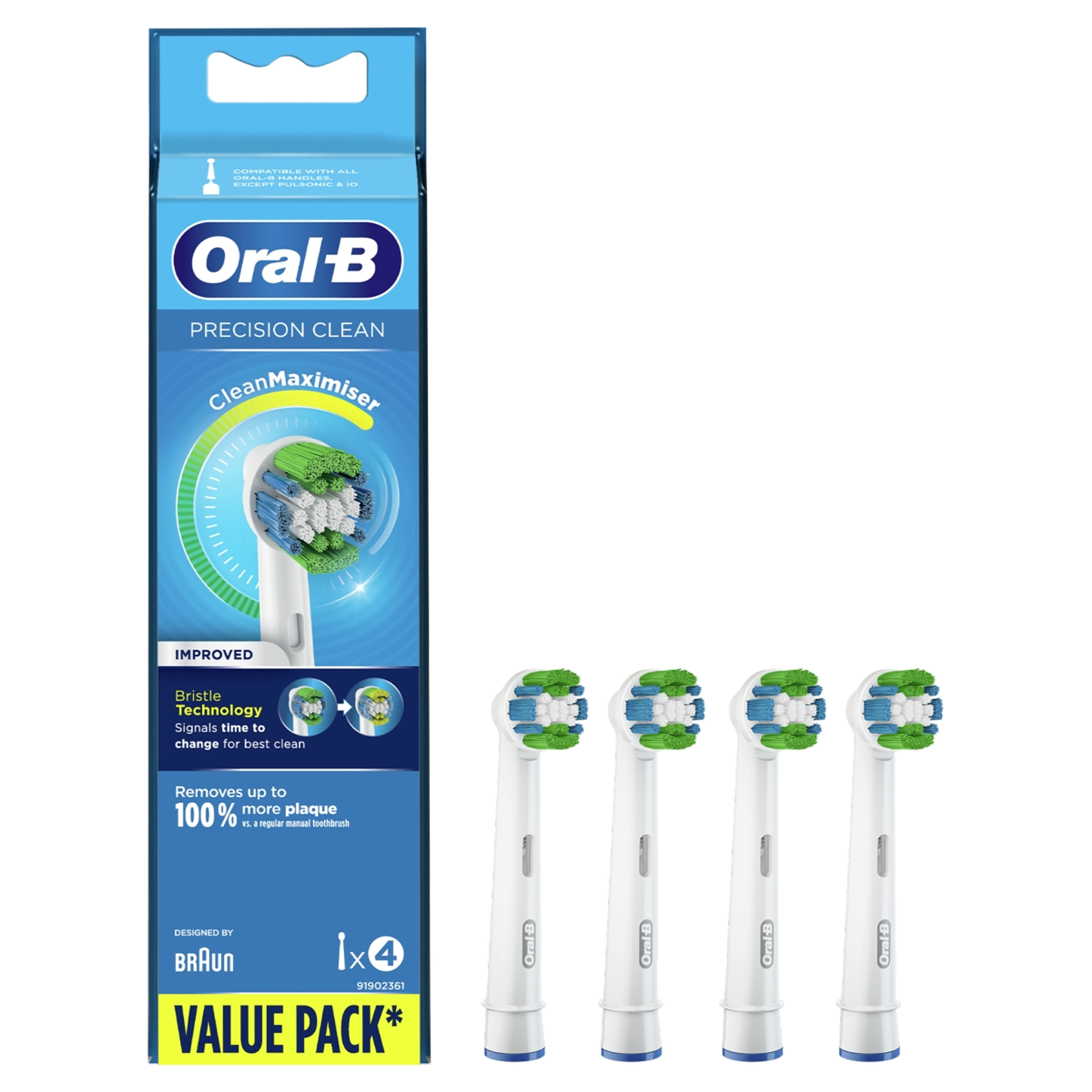 Oral-B Precision Clean elektromos fogkefe pótfej - 4 db-2