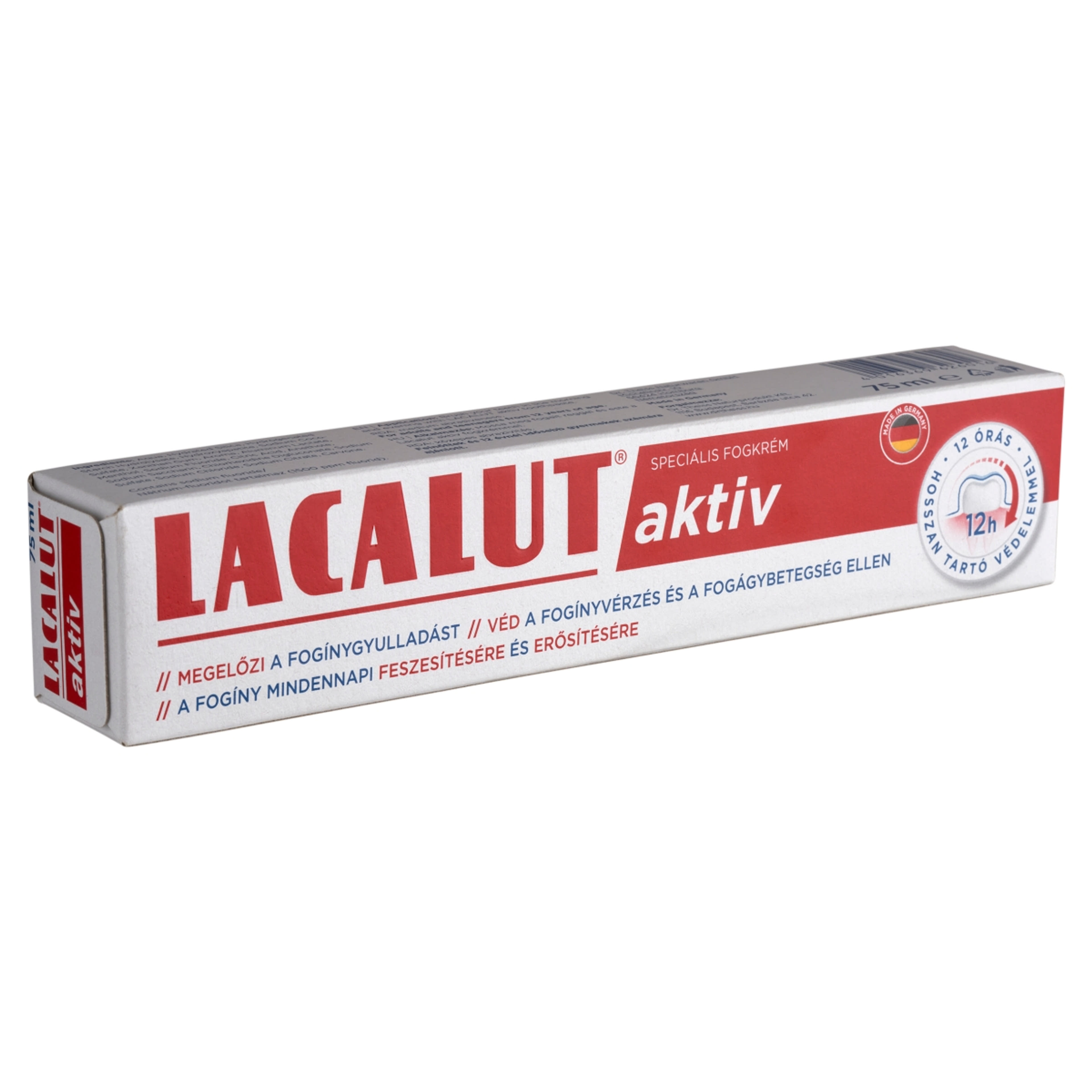 Lacalut Aktív fogkrém - 75 ml-4