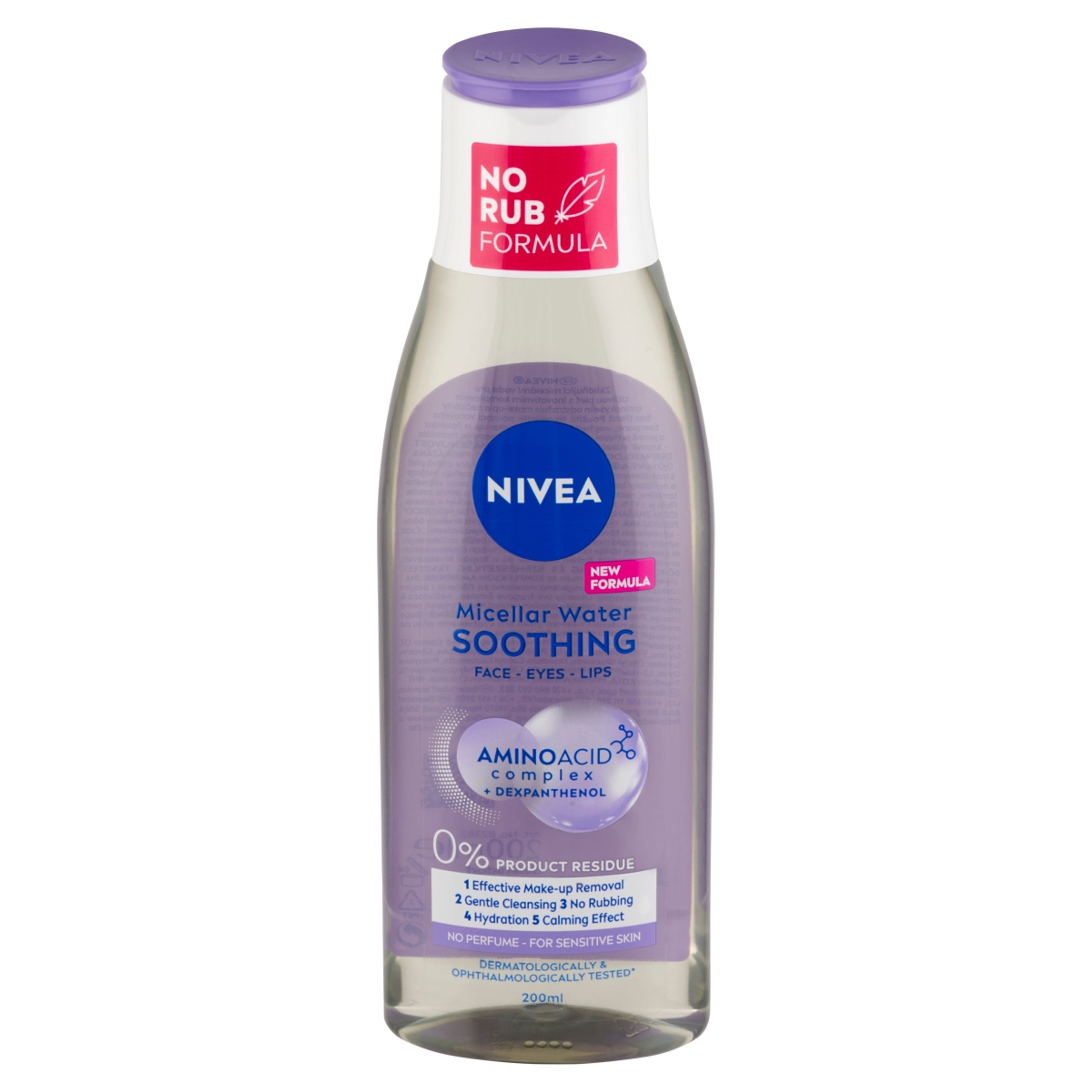 Nivea nyugtató ápoló micellás arctisztító érzékeny bőrre - 200 ml-2