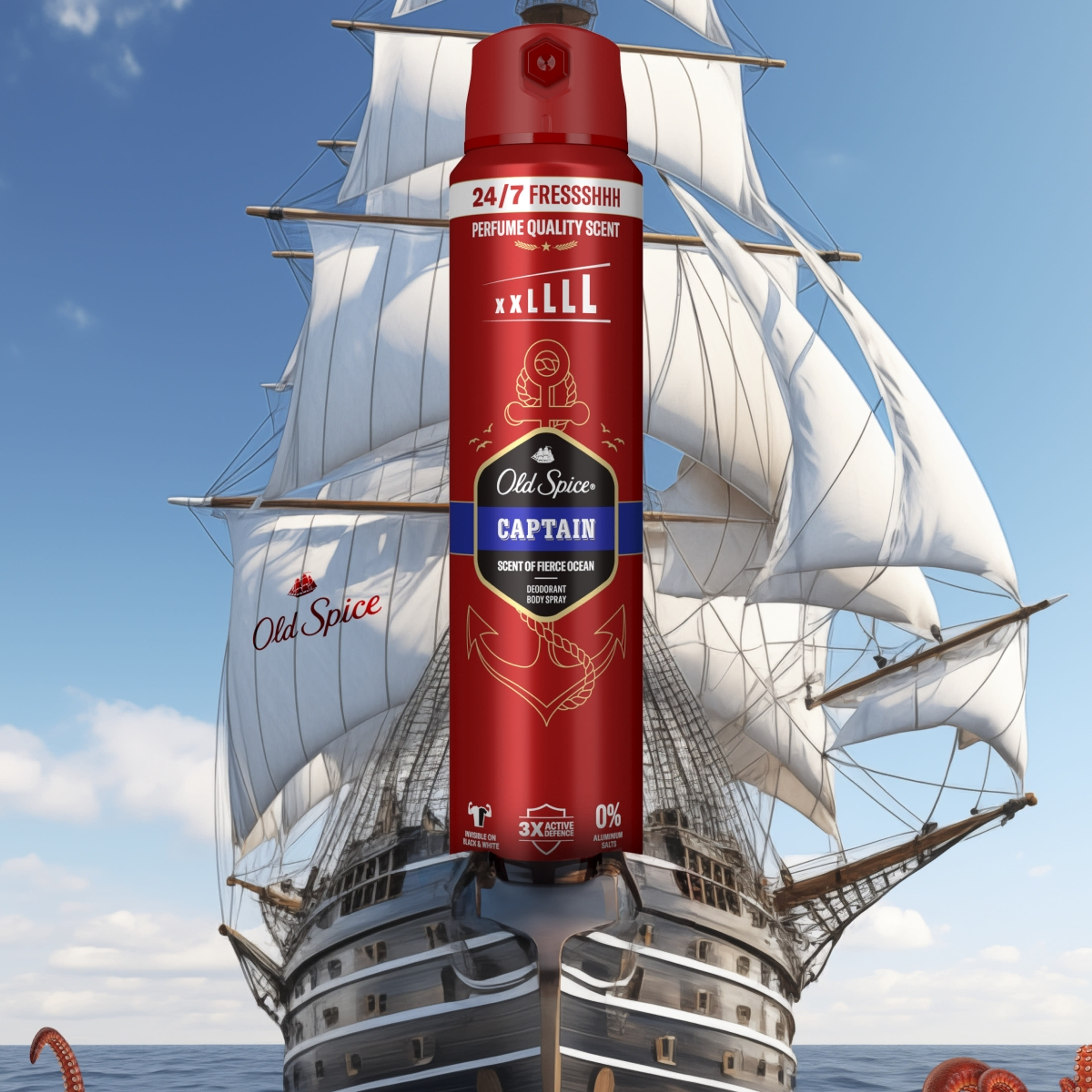 Old Spice Captain Deo Spray - 250 ml-7