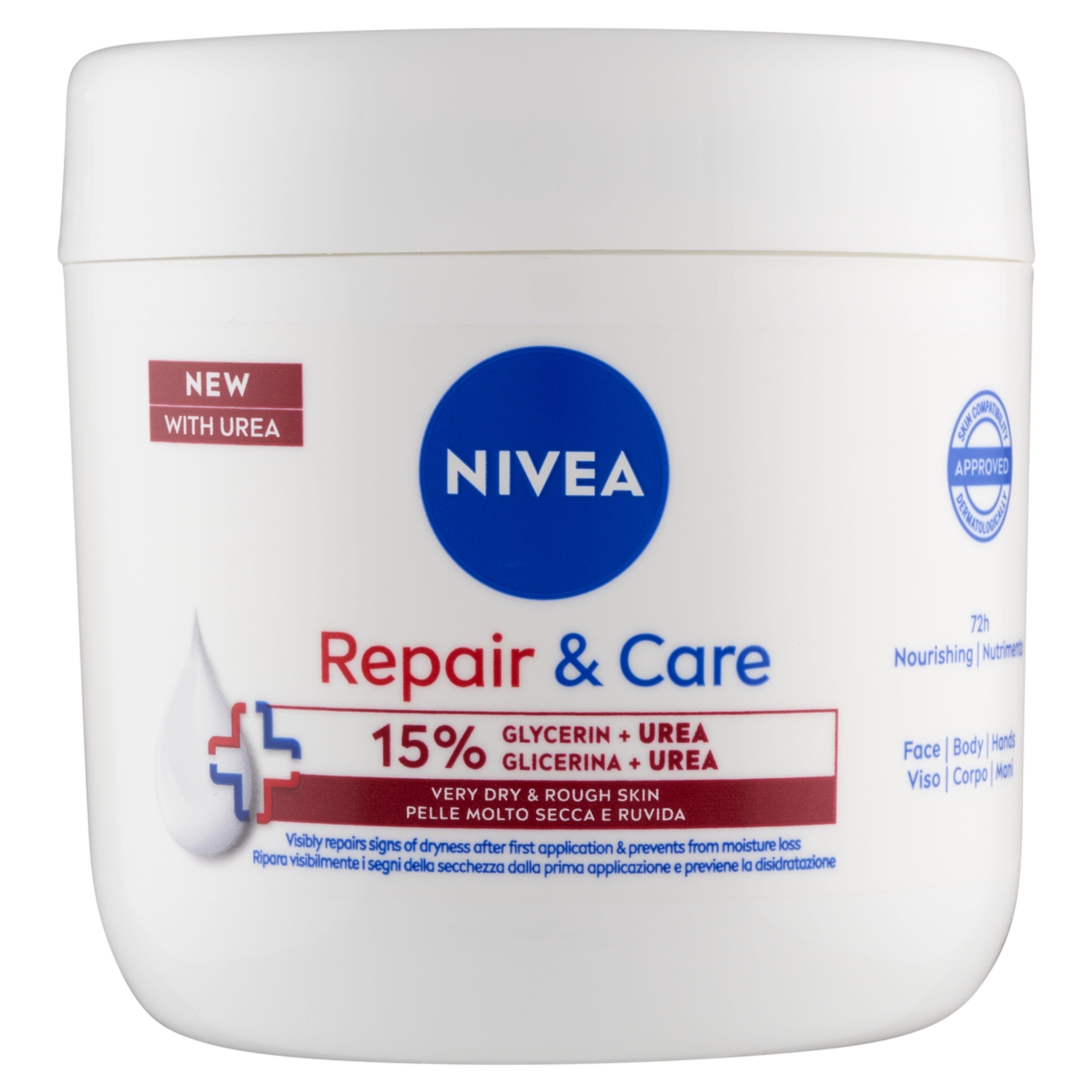 NIVEA Repair & Care Urea testápláló - 400 ml-1