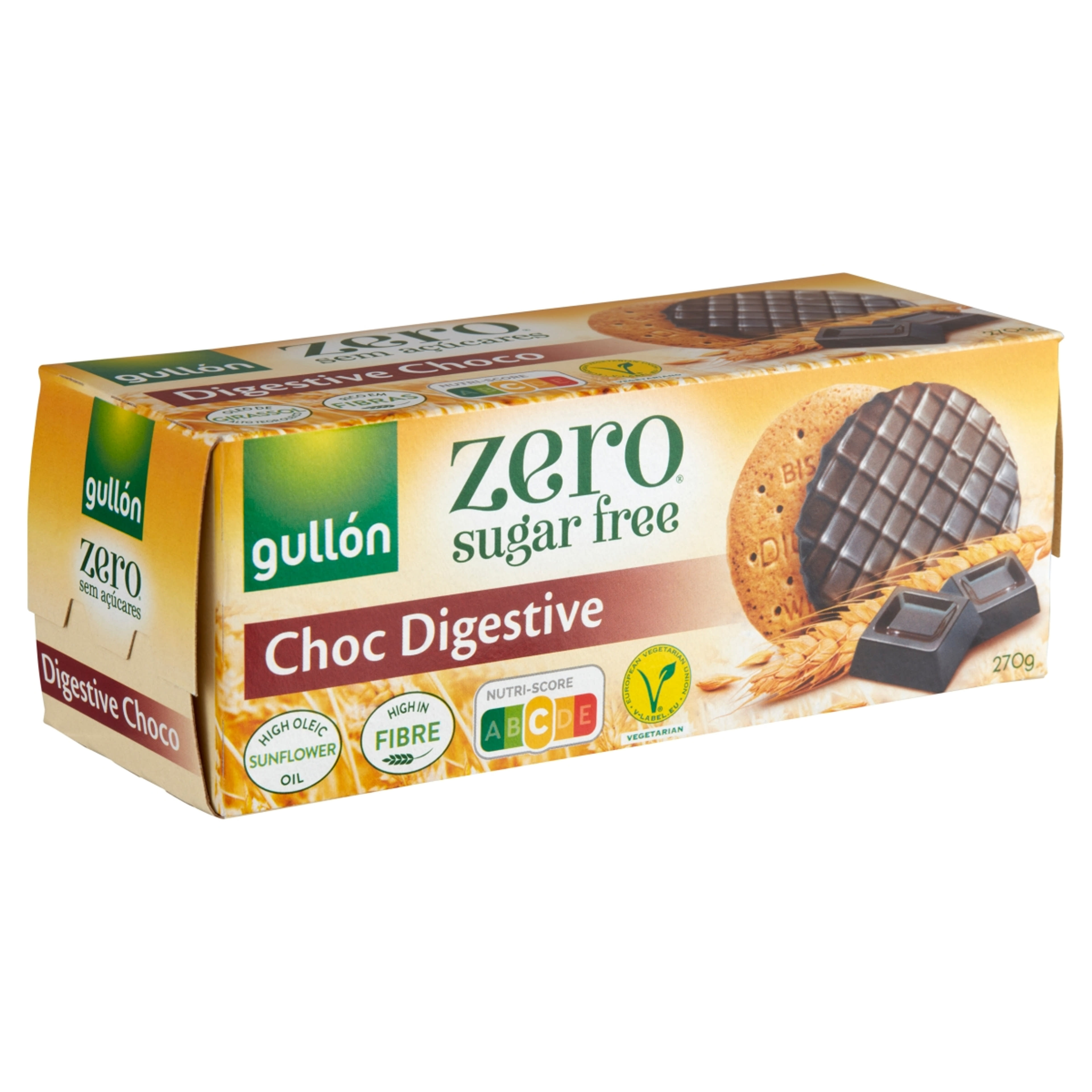 Gullón Digestive korpás csokis keksz - 270 g-2