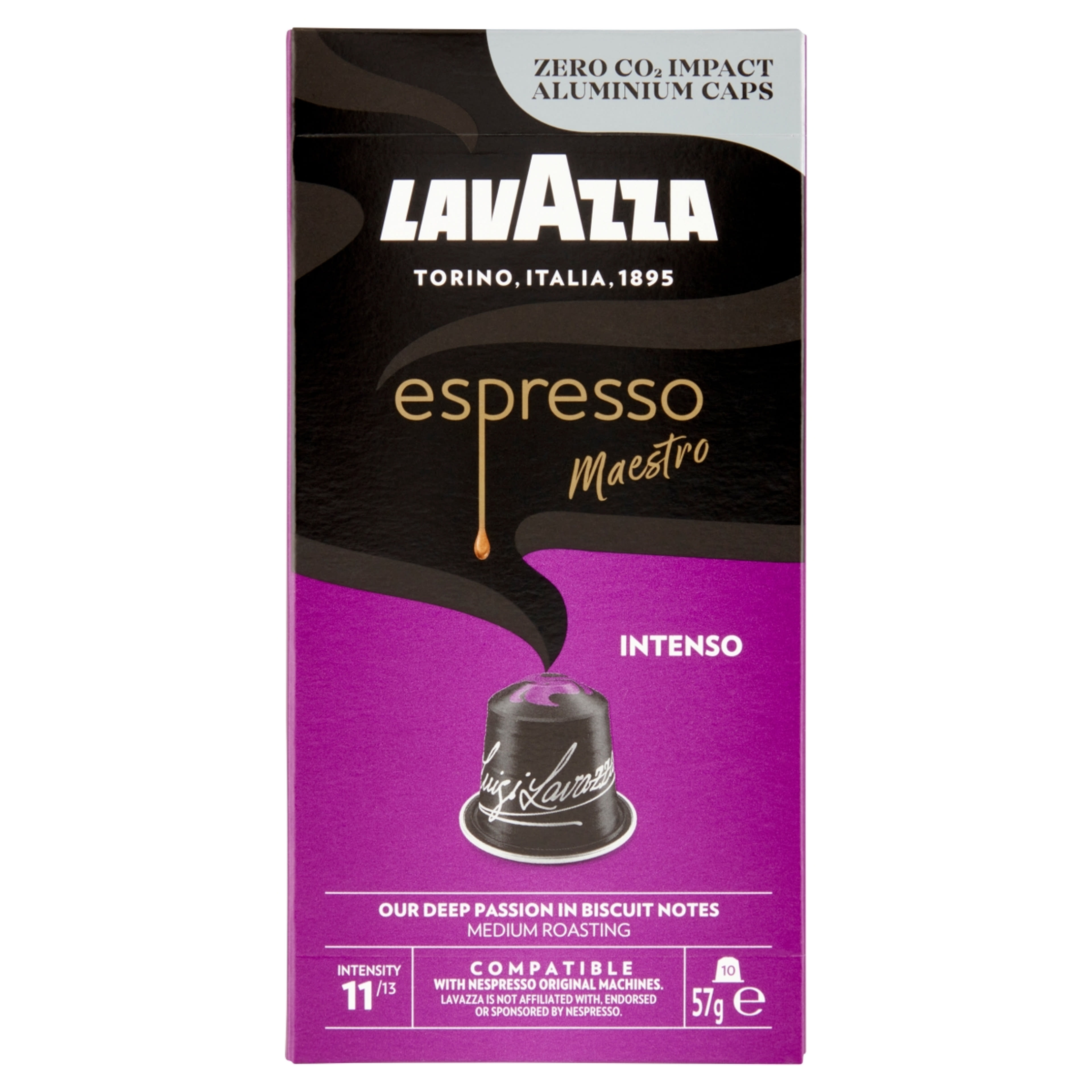 Lavazza Espresso Maestro Intenso őrölt pörkölt kávékapszula, 10 db - 57 g