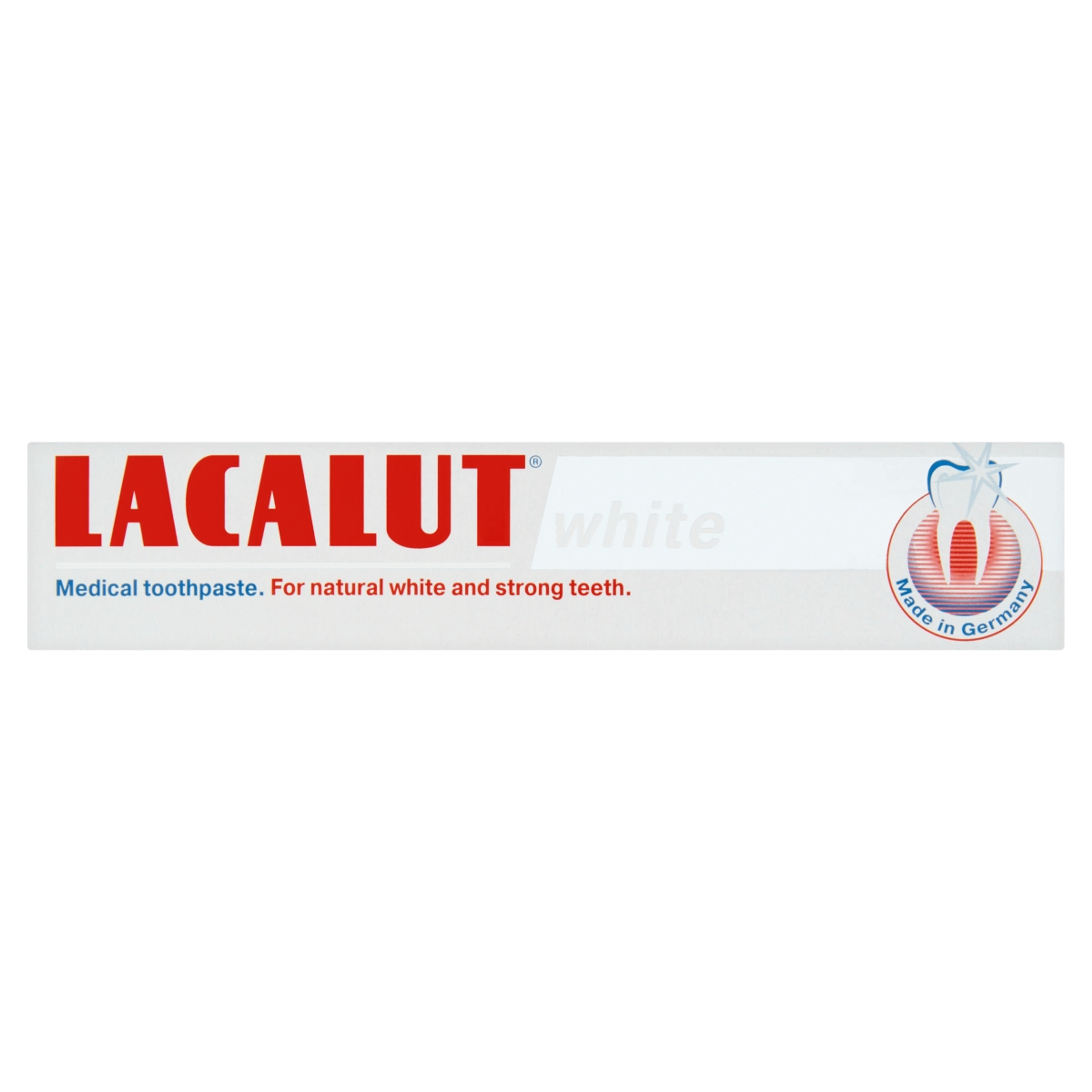 Lacalut White Fehéríto Hatású fogkrém - 75 ml