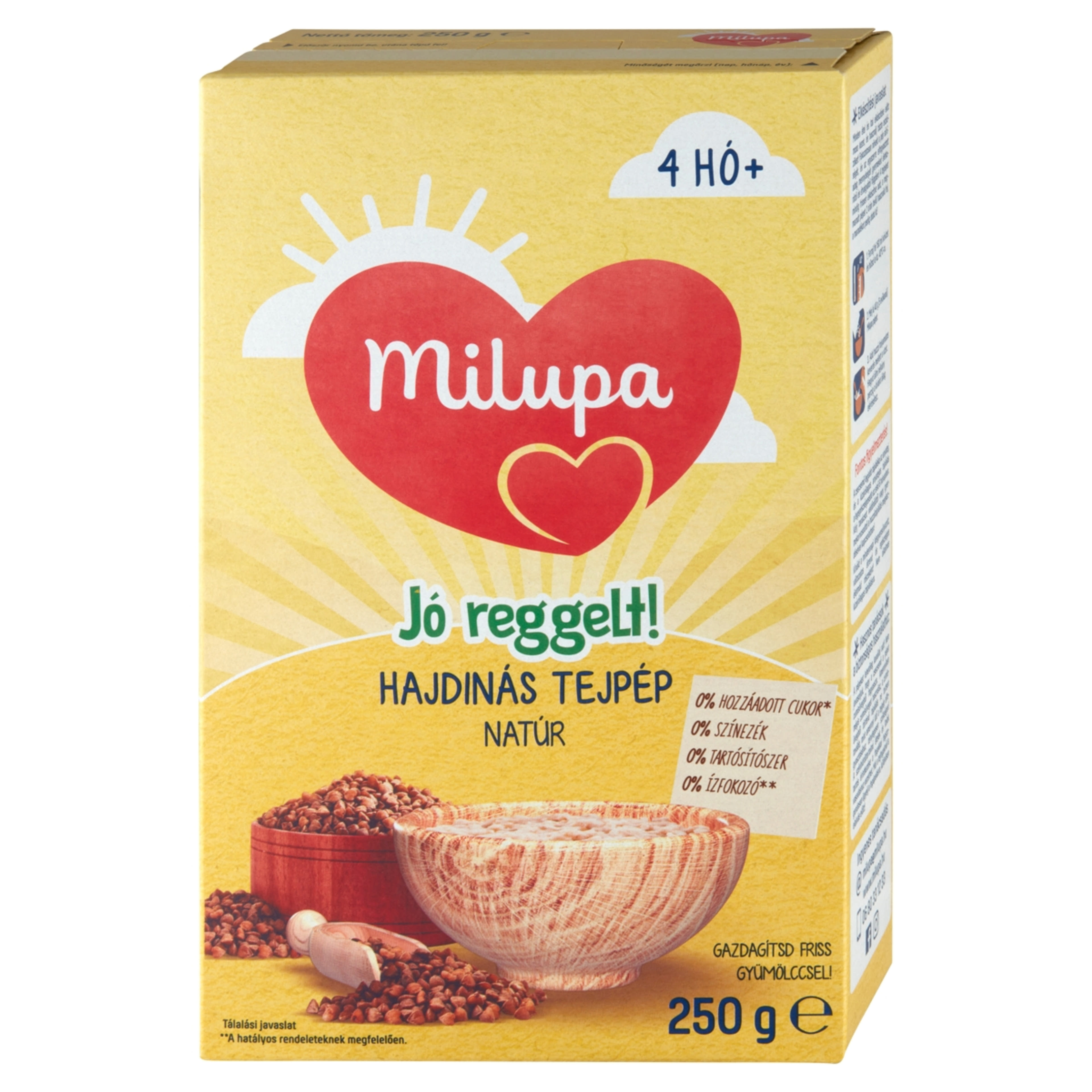 Milupa Jó reggelt hajdinakása 4 hónapos kortól - 250 g-3