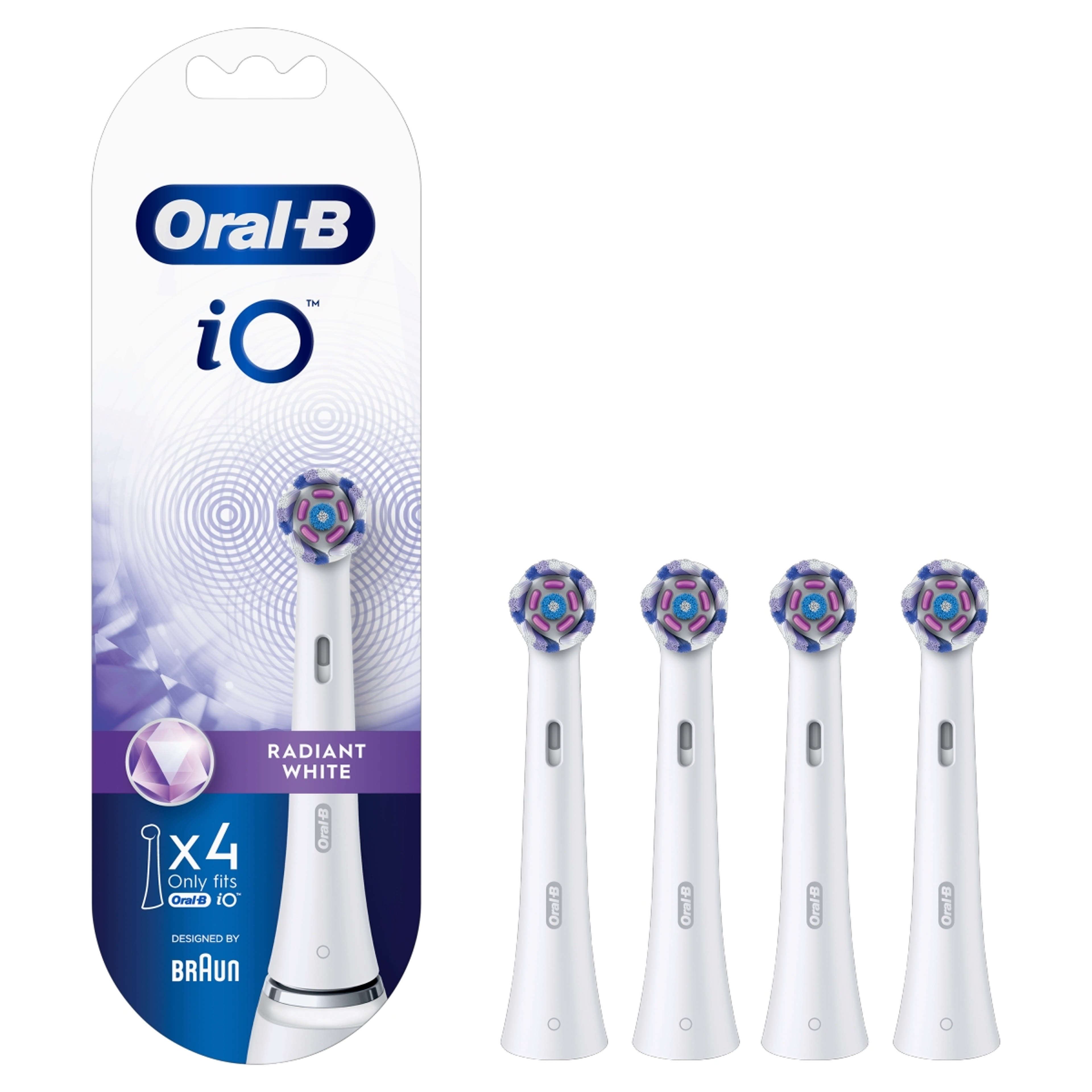 Oral-B iO Radiant White fogkefefej - 4 db-2