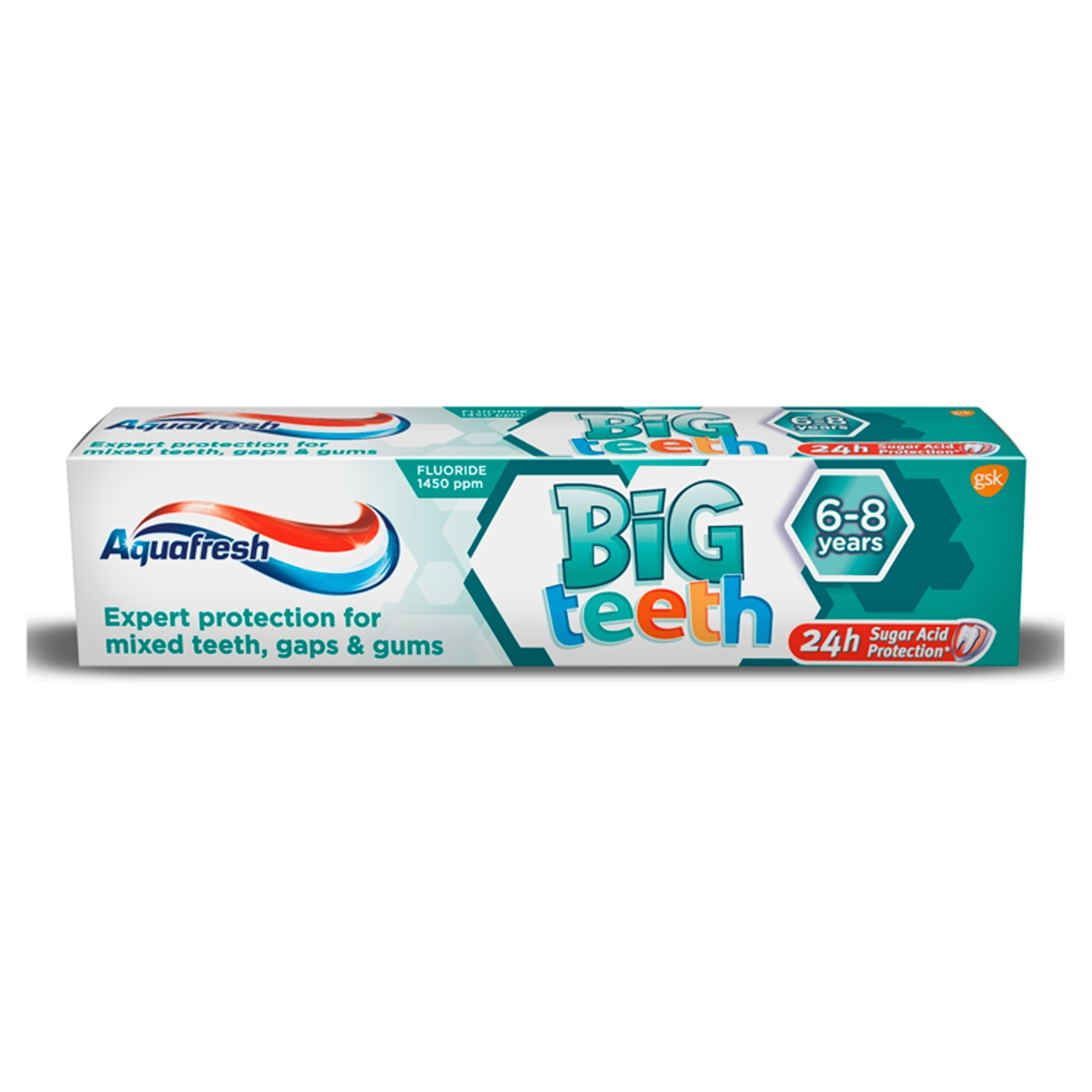 Aquafresh Big Teeth Gyerekeknek fogkrém - 50 ml