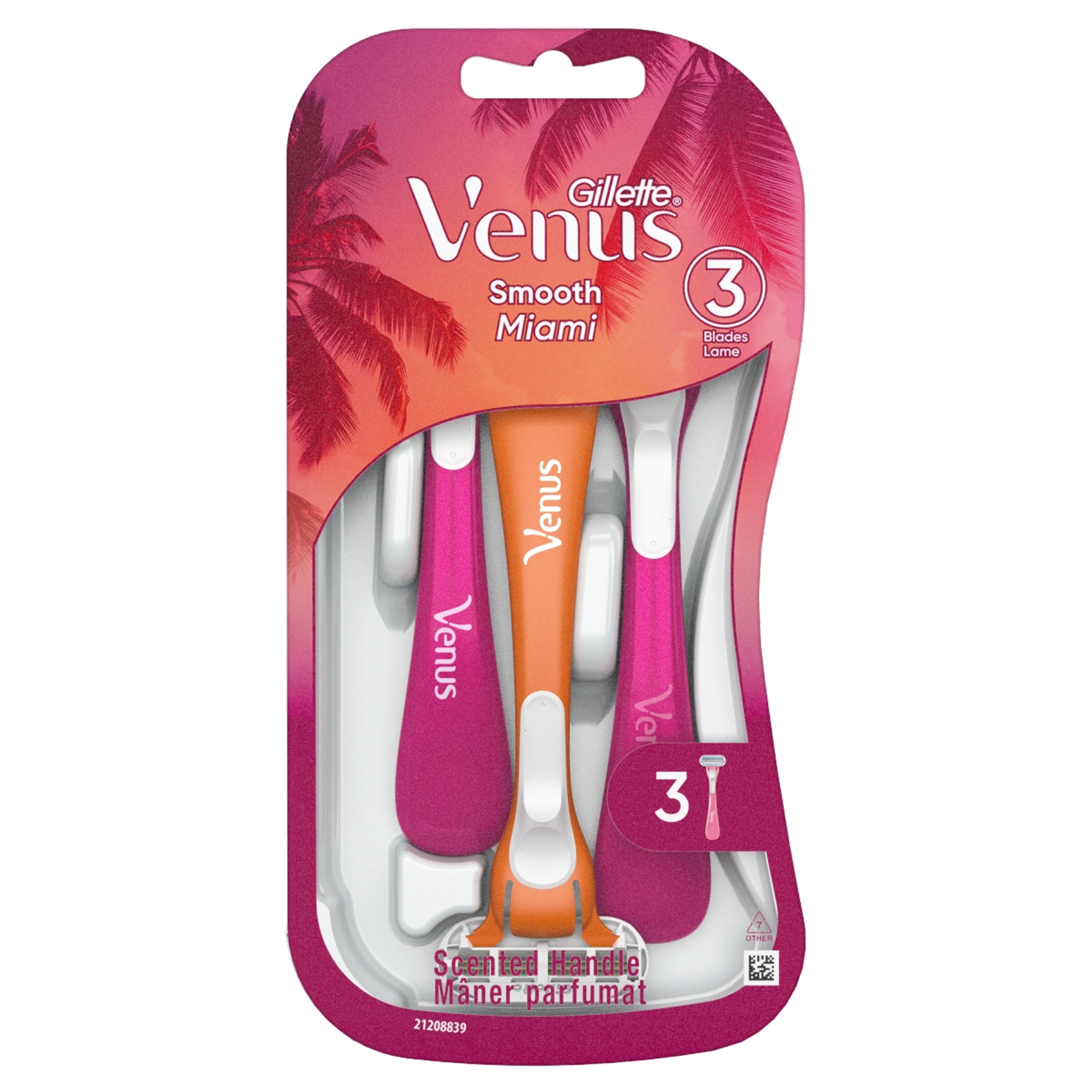Venus Smooth Miami eldobható borotva - 3 db