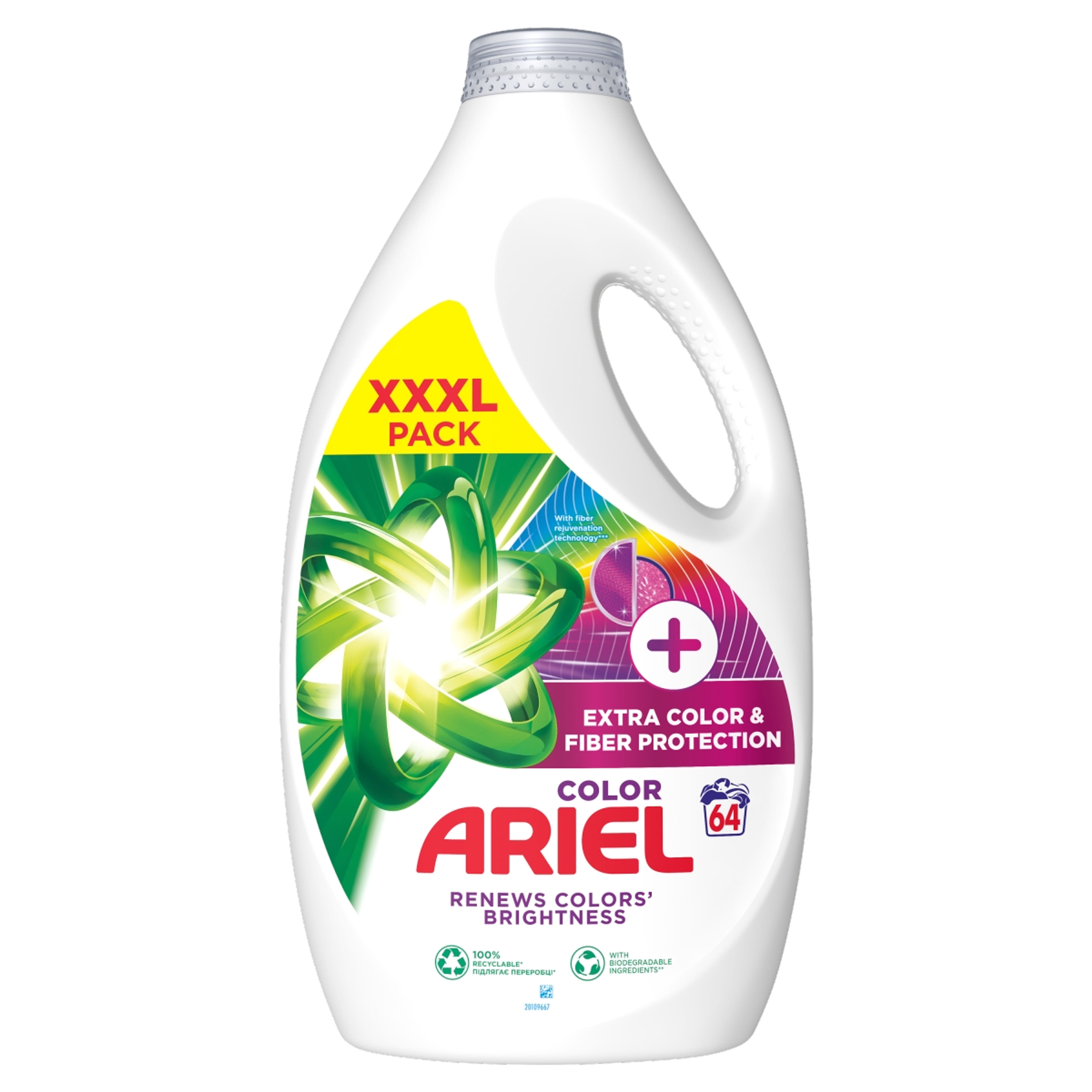Ariel Complete Fiber Protection folyékony mosószer, 64 mosáshoz - 3200 ml