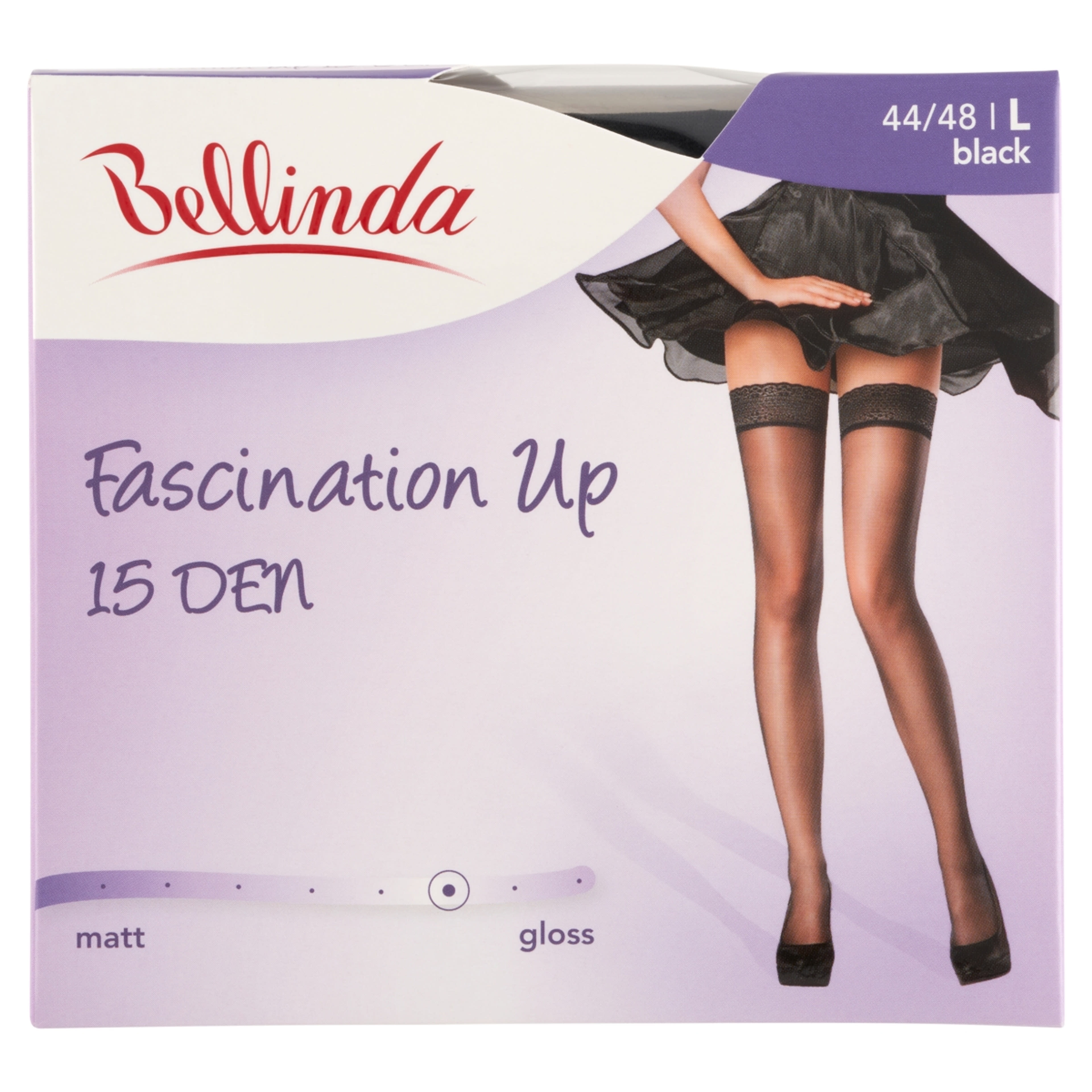 Bellinda Fascination 15 Den Fekete L Combfix - 1 db-1