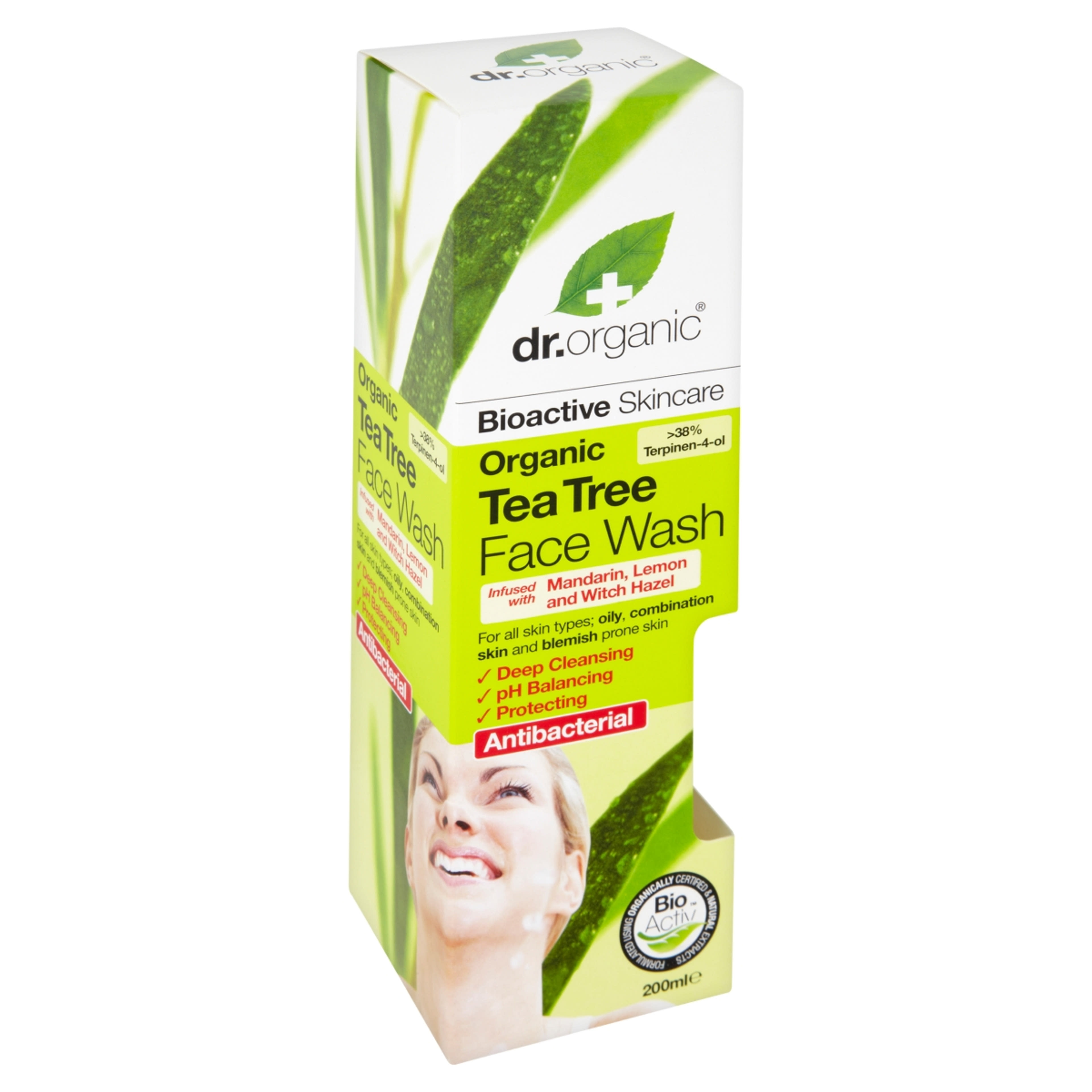 Dr.Organic teafaolajos arclemosó - 200 ml-2