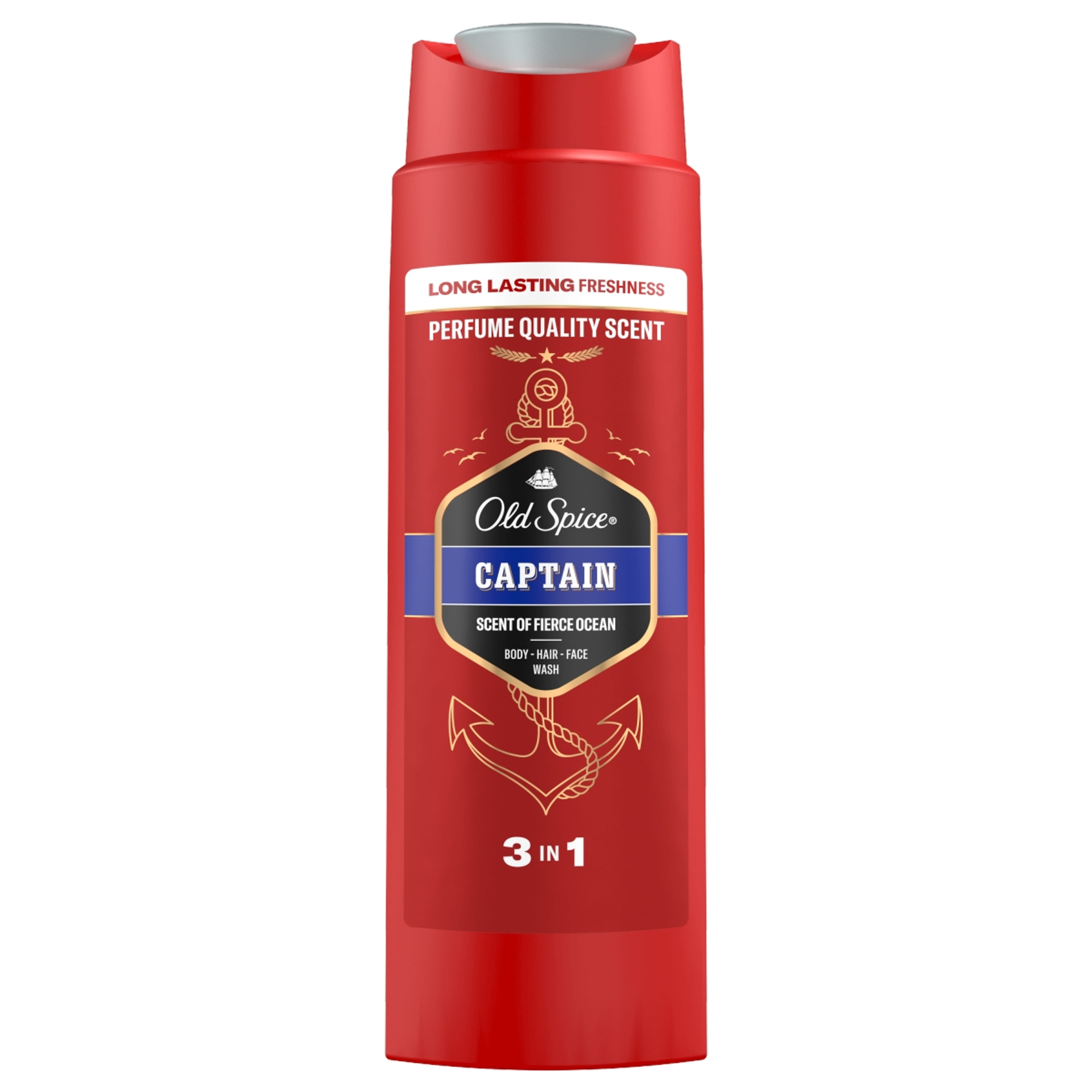 Old Spice Captain tusfürdő és sampon férfiaknak - 250 ml-1