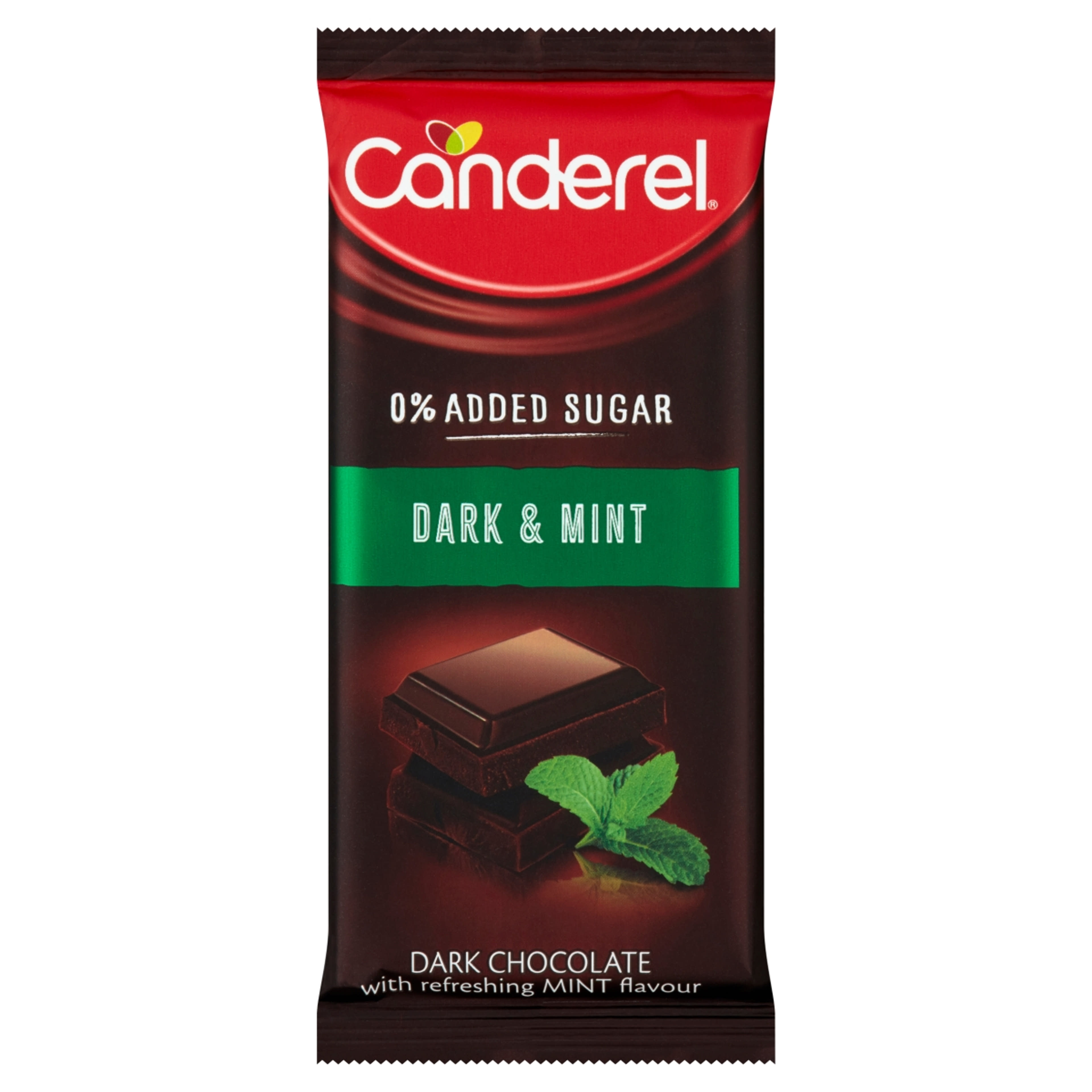 Canderel mentás étcsokoládé édesítővel - 100 g