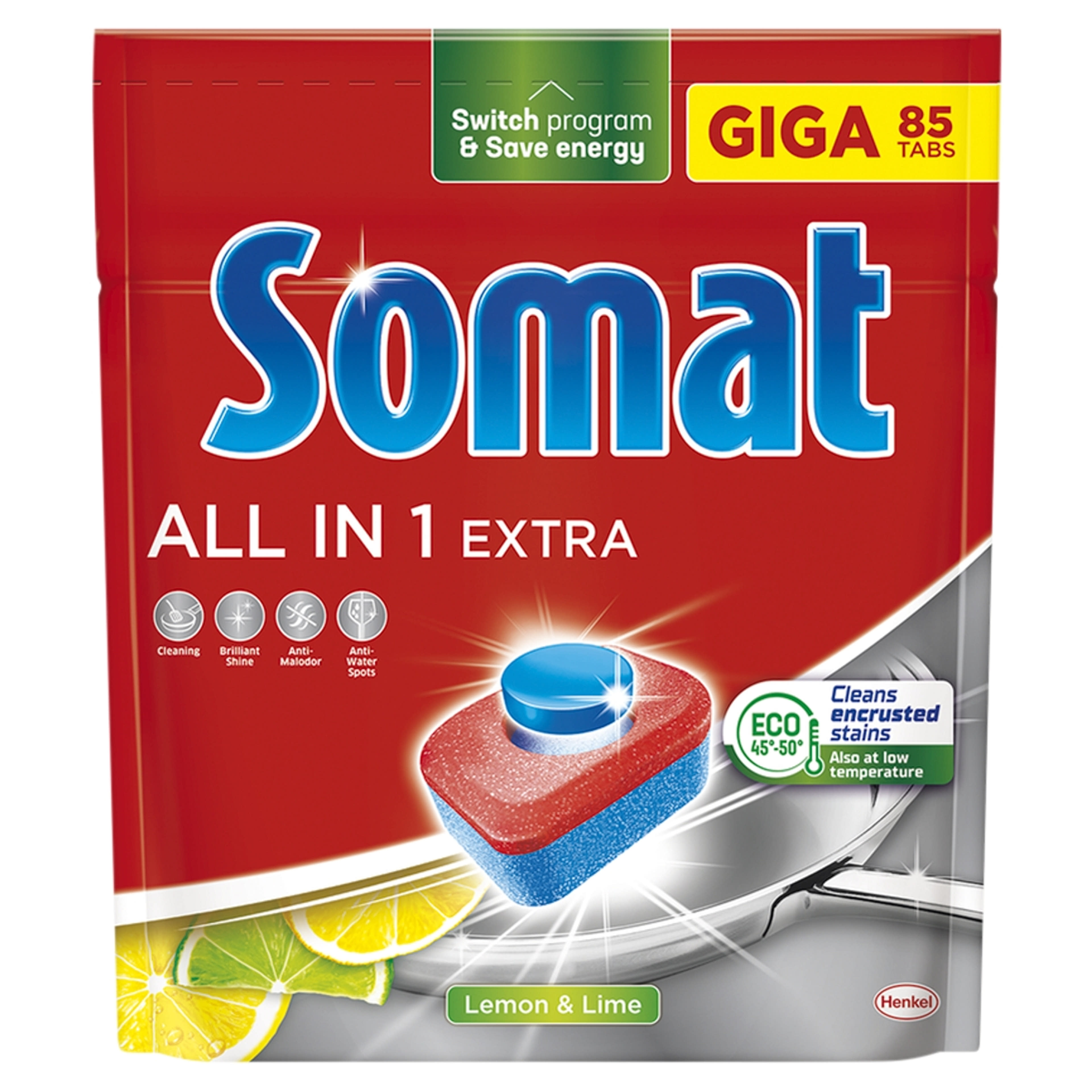 Somat All in One Extra mosogatógép tabletta - 85 db-1