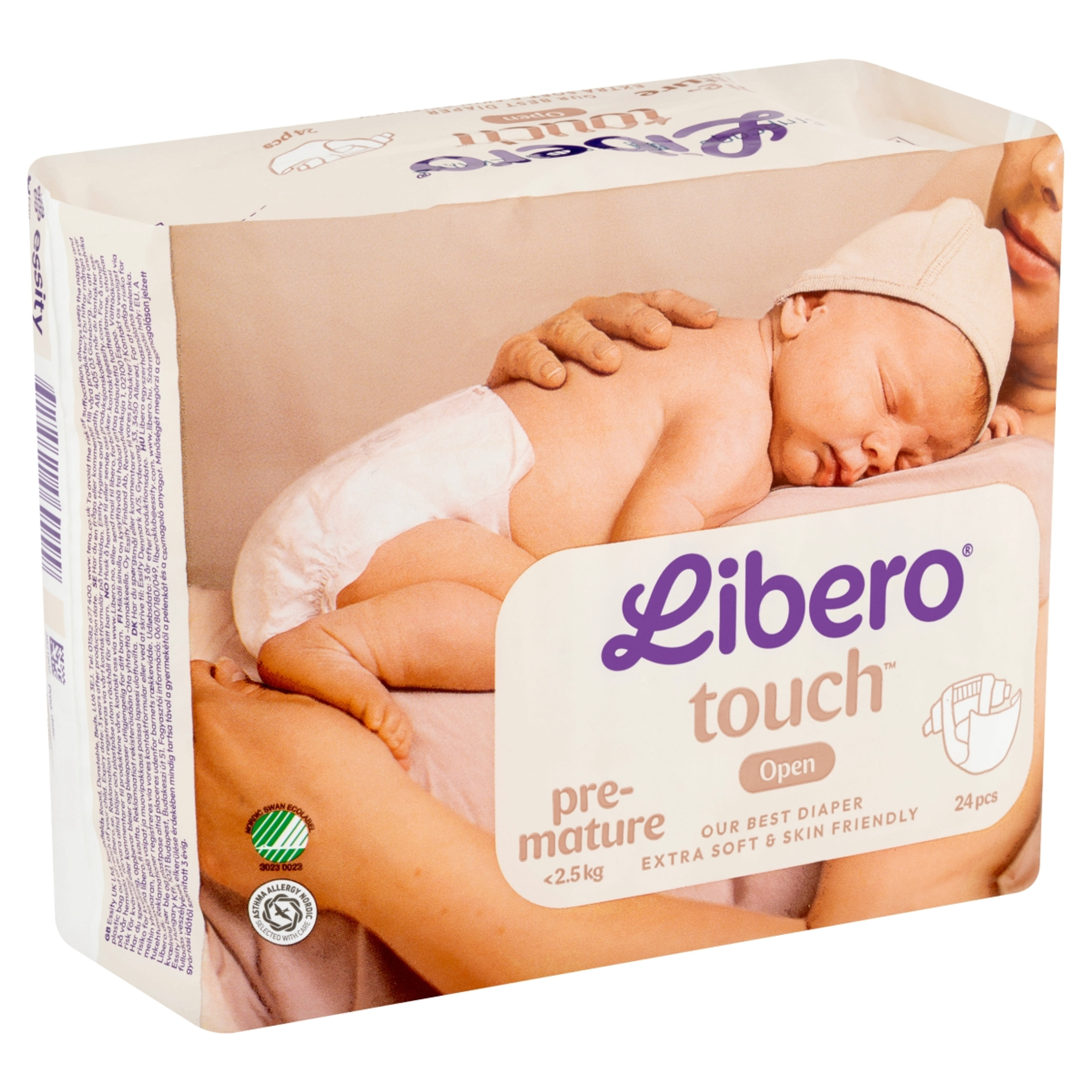 Libero Touch Newborn Premature nadrágpelenka 0-as <2,5 kg - 24 db-2