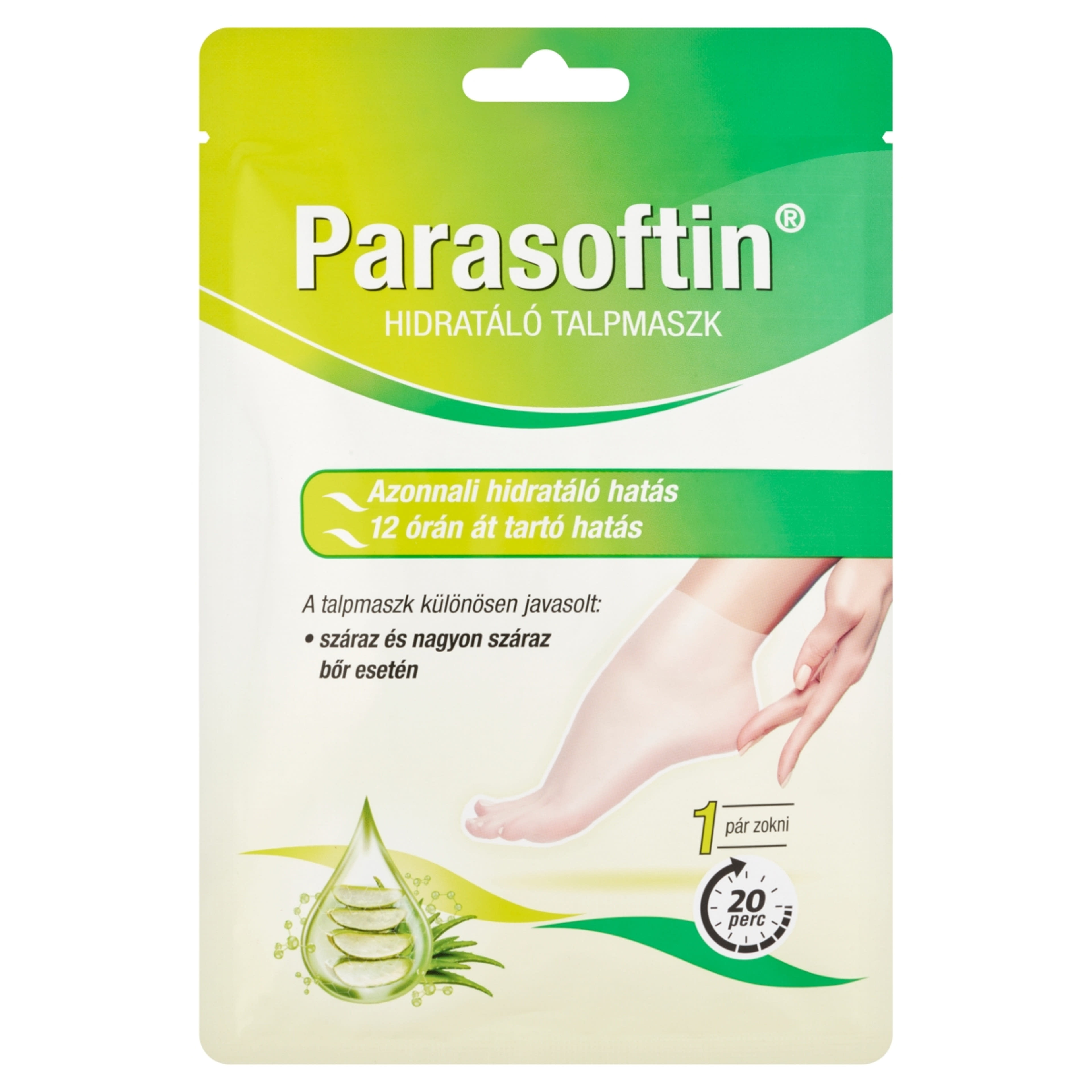 Parasofin hidratáló taplmaszk 1 pár - 1 db-1
